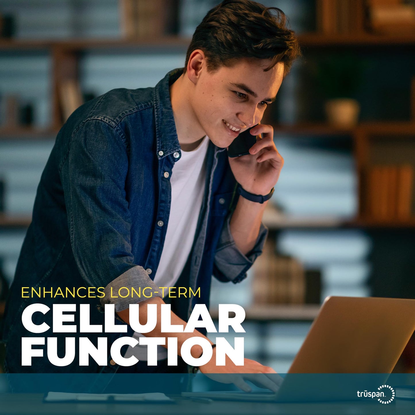 TRŪSPAN Tru Defend NAD+ Supplement Capsule 80 Capsules