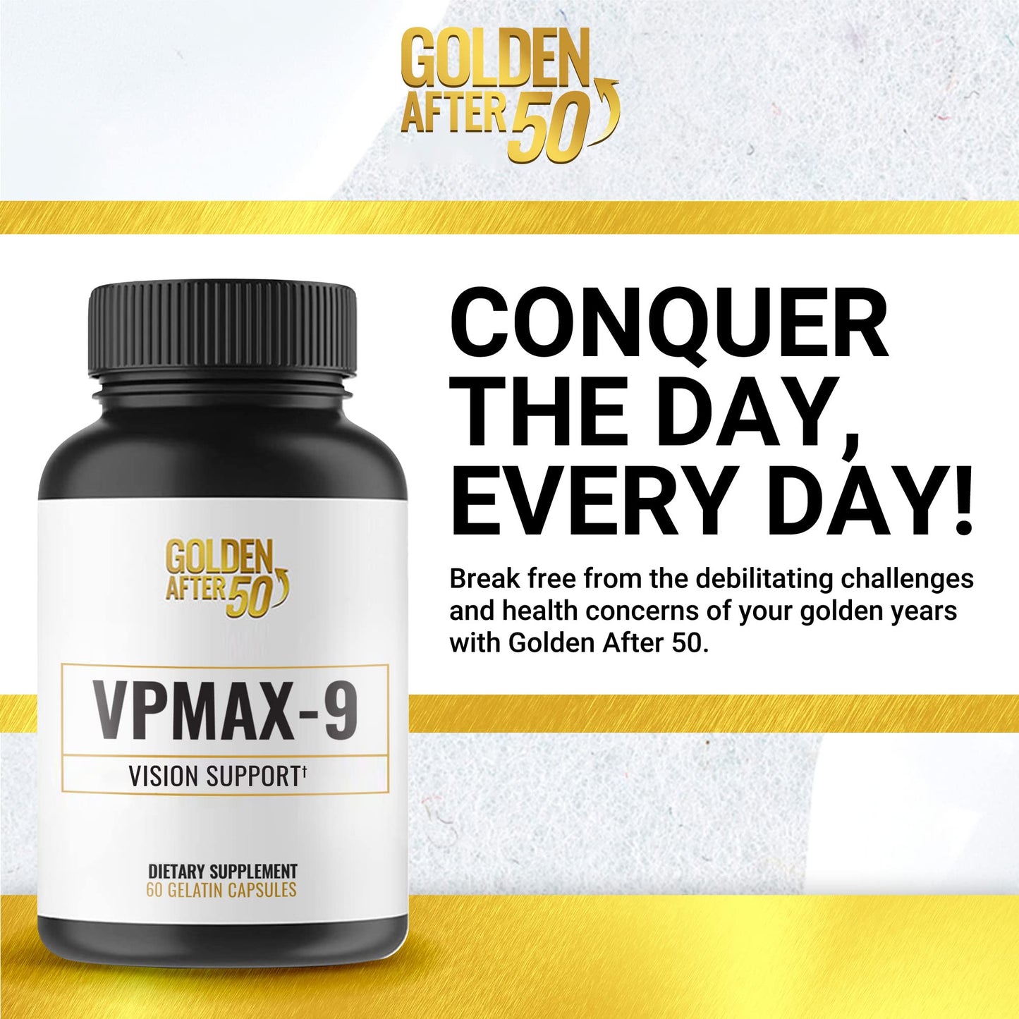 Golden After 50 VpMax-9 Capsule, 1 Capsule