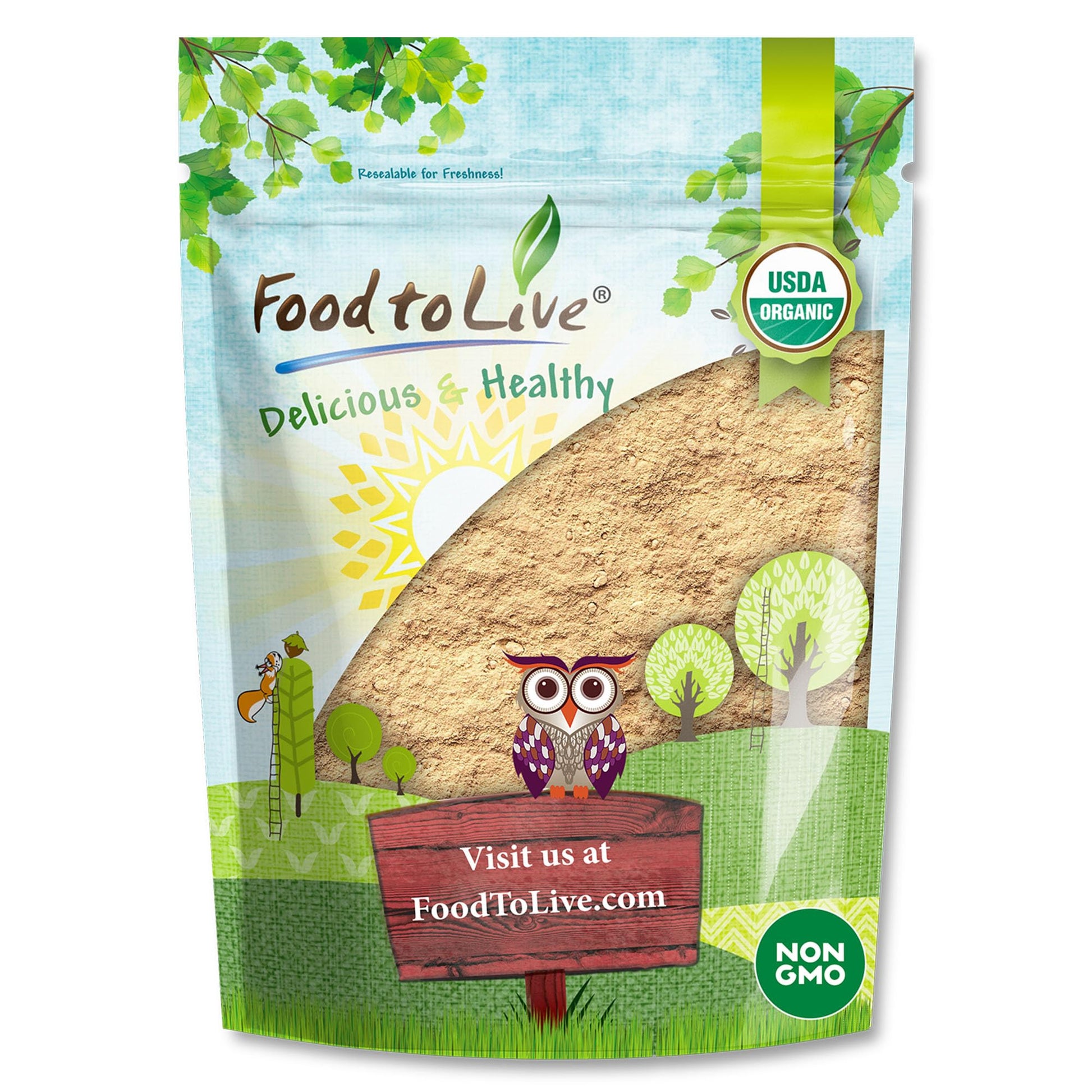 Food to Live Organic Tri-Color Maca Powder Blend, 1 Capsule