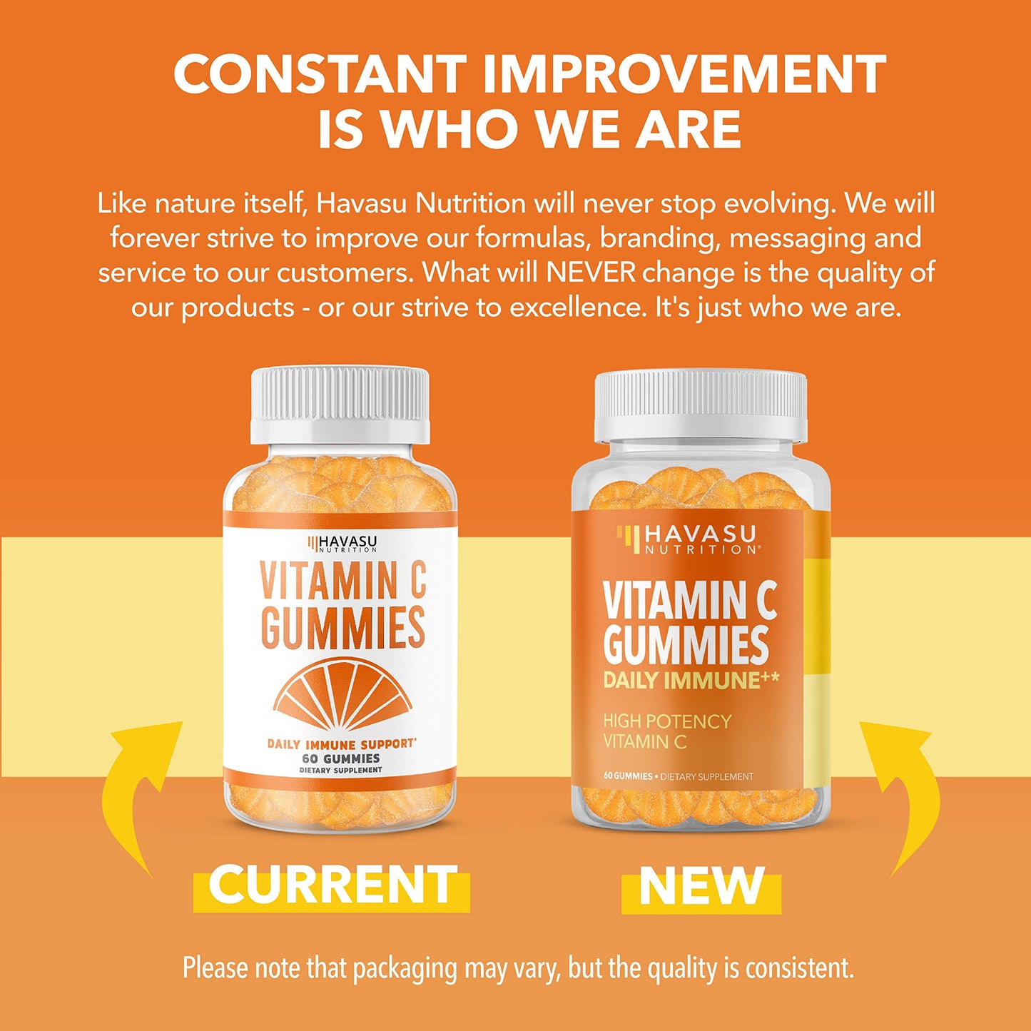 HAVASU NUTRITION Vitamin C Gummies, 60 Count