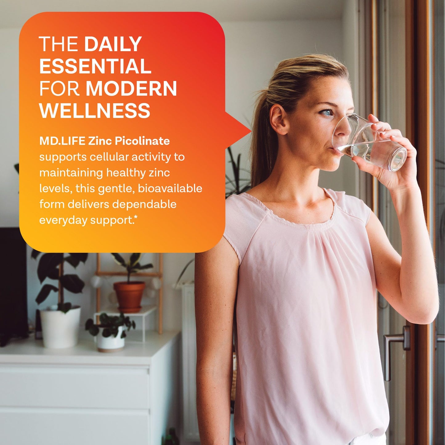 MD.LIFE Zinc Picolinate 30mg Capsules, 90 Capsules