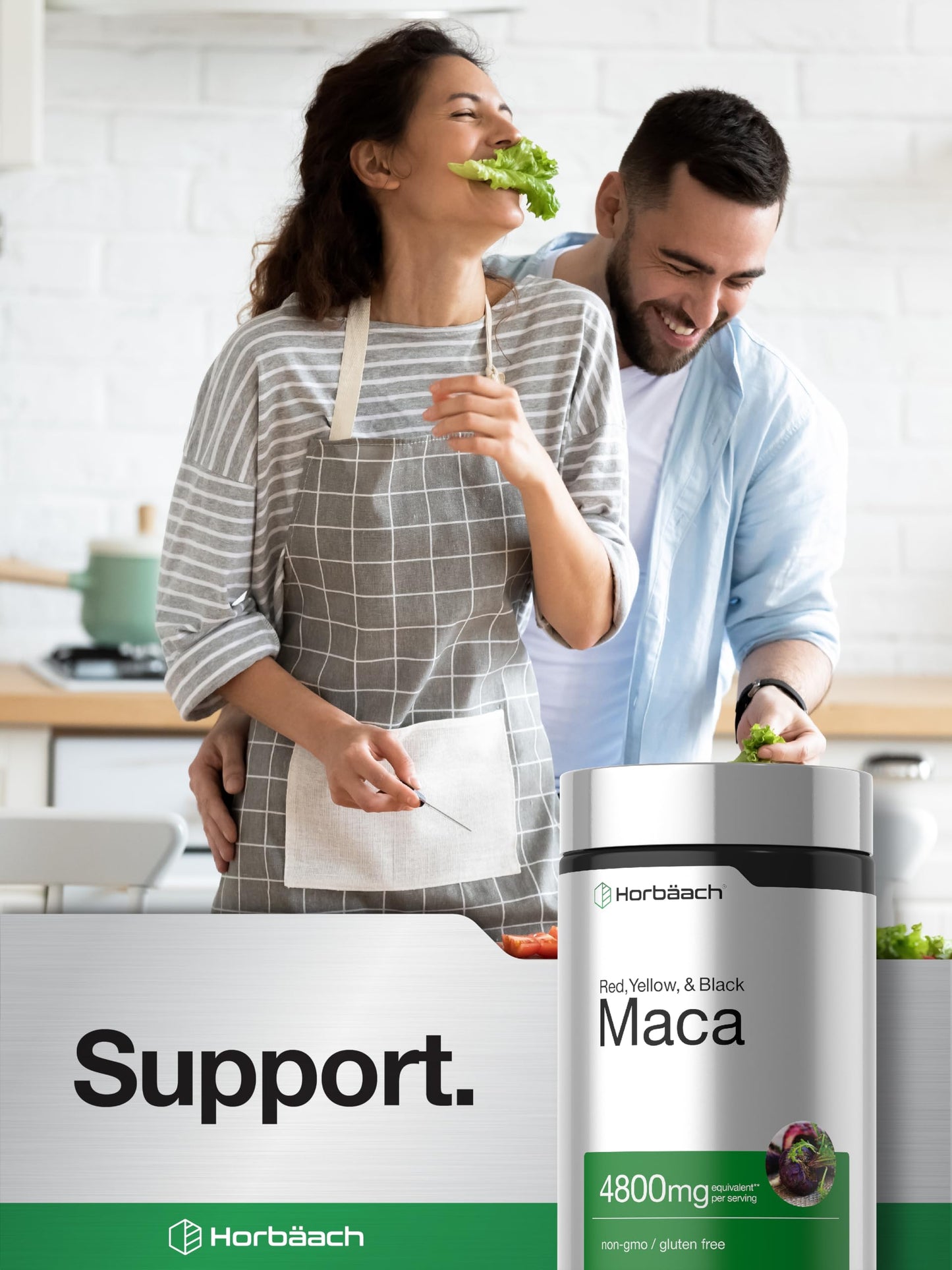 Horbäach Maca Root Capsules, 120 Capsules