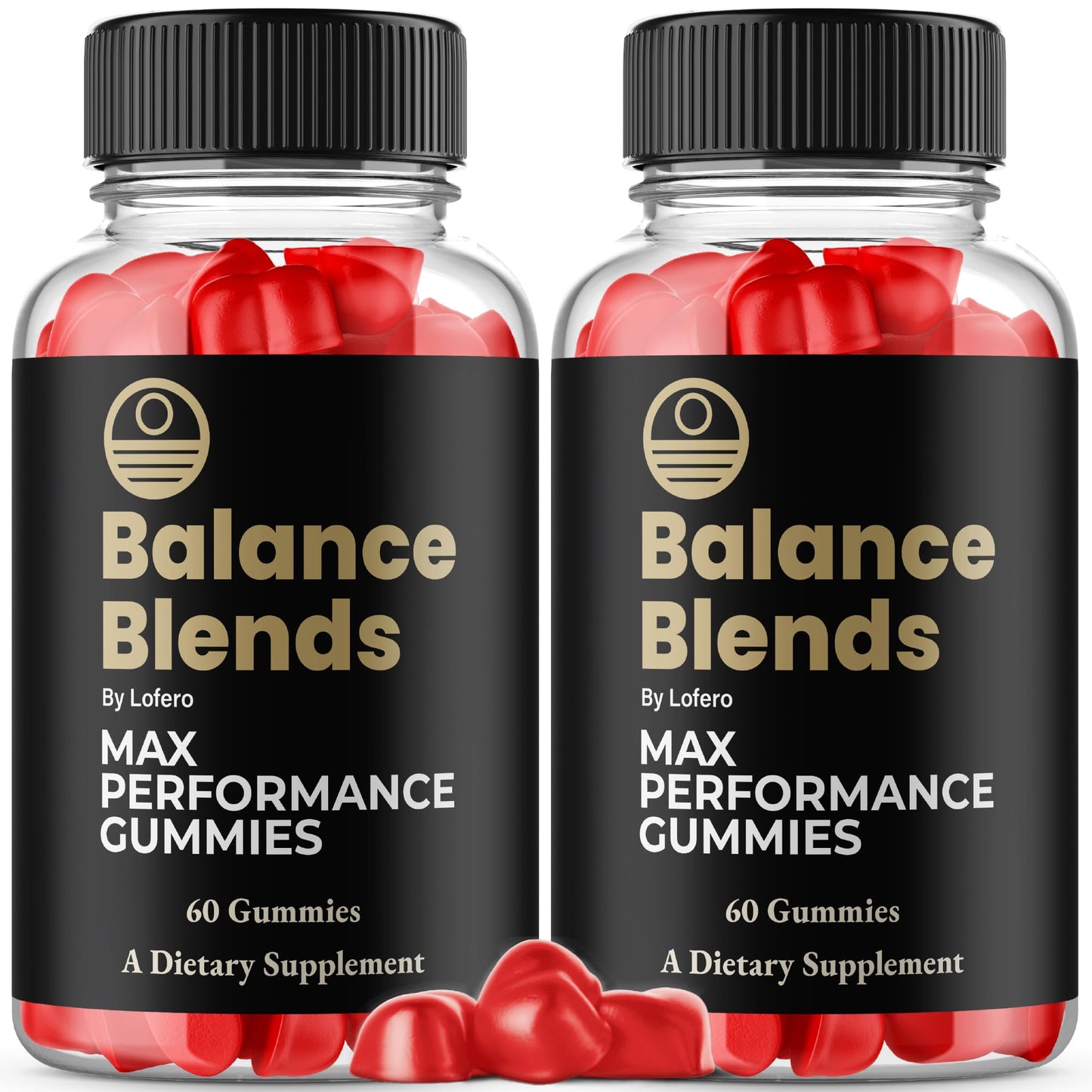 Lofero Balance Blends Premium Wellness Formula Gummies, 120 Count
