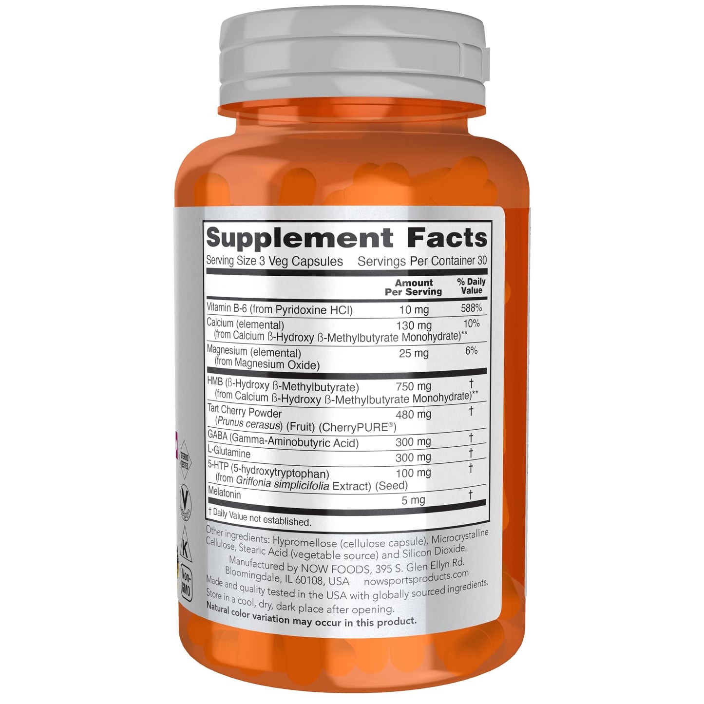 NOW Foods R&R Rest and Repair Capsules, 90 Count
