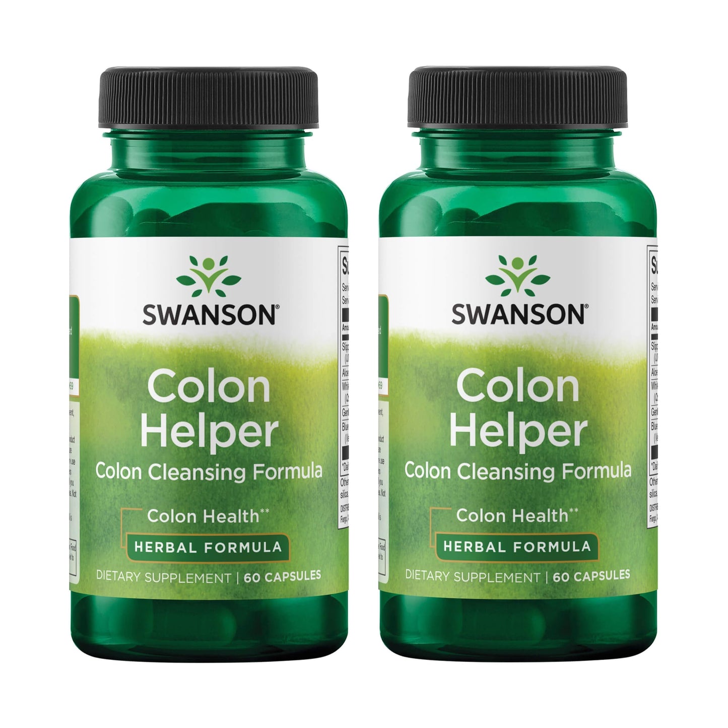 Swanson Colon Helper Herbal Digestive Supplement Capsule, 120 Capsules