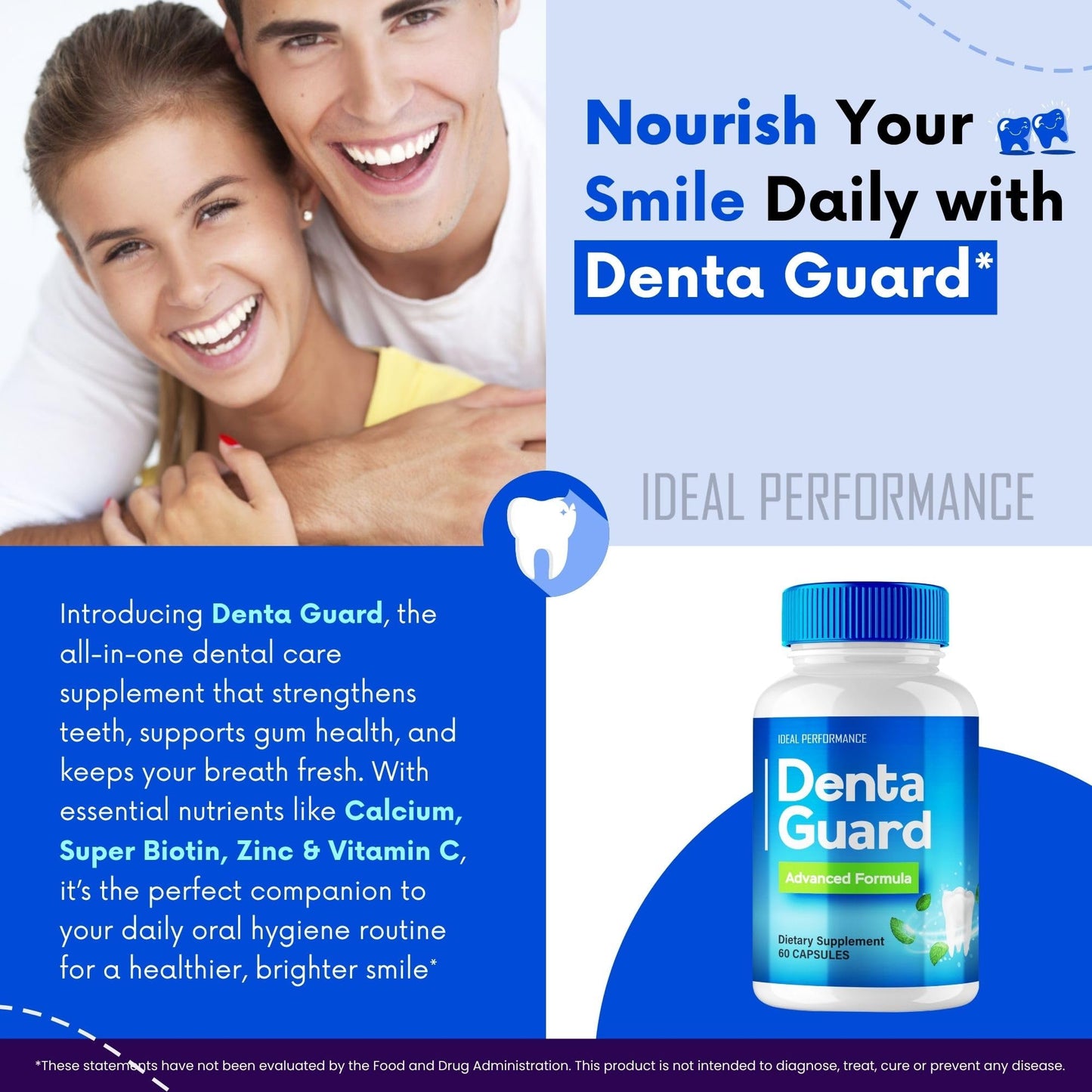 Ideal Performance Denta Guard Dental Capsules 120 Capsules