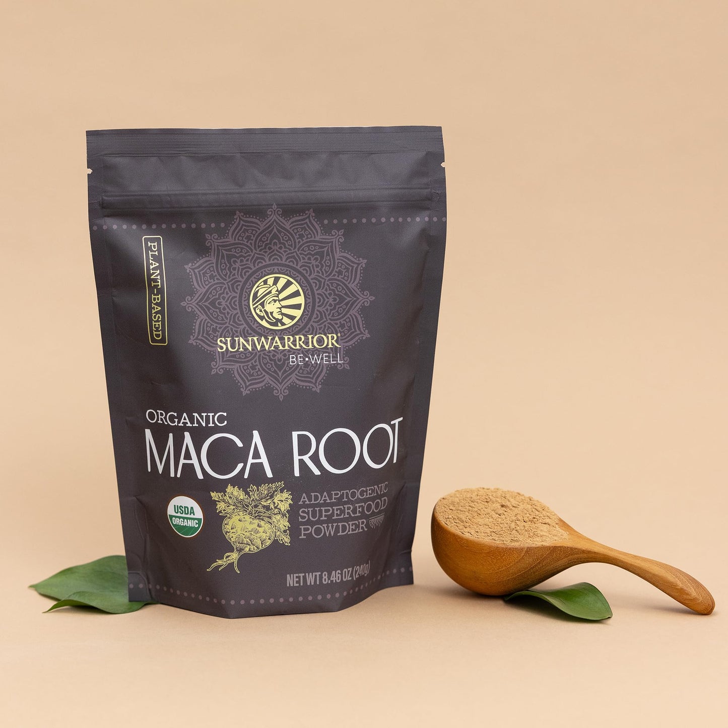 Sunwarrior Organic Maca Root Powder Yellow 8.46 oz