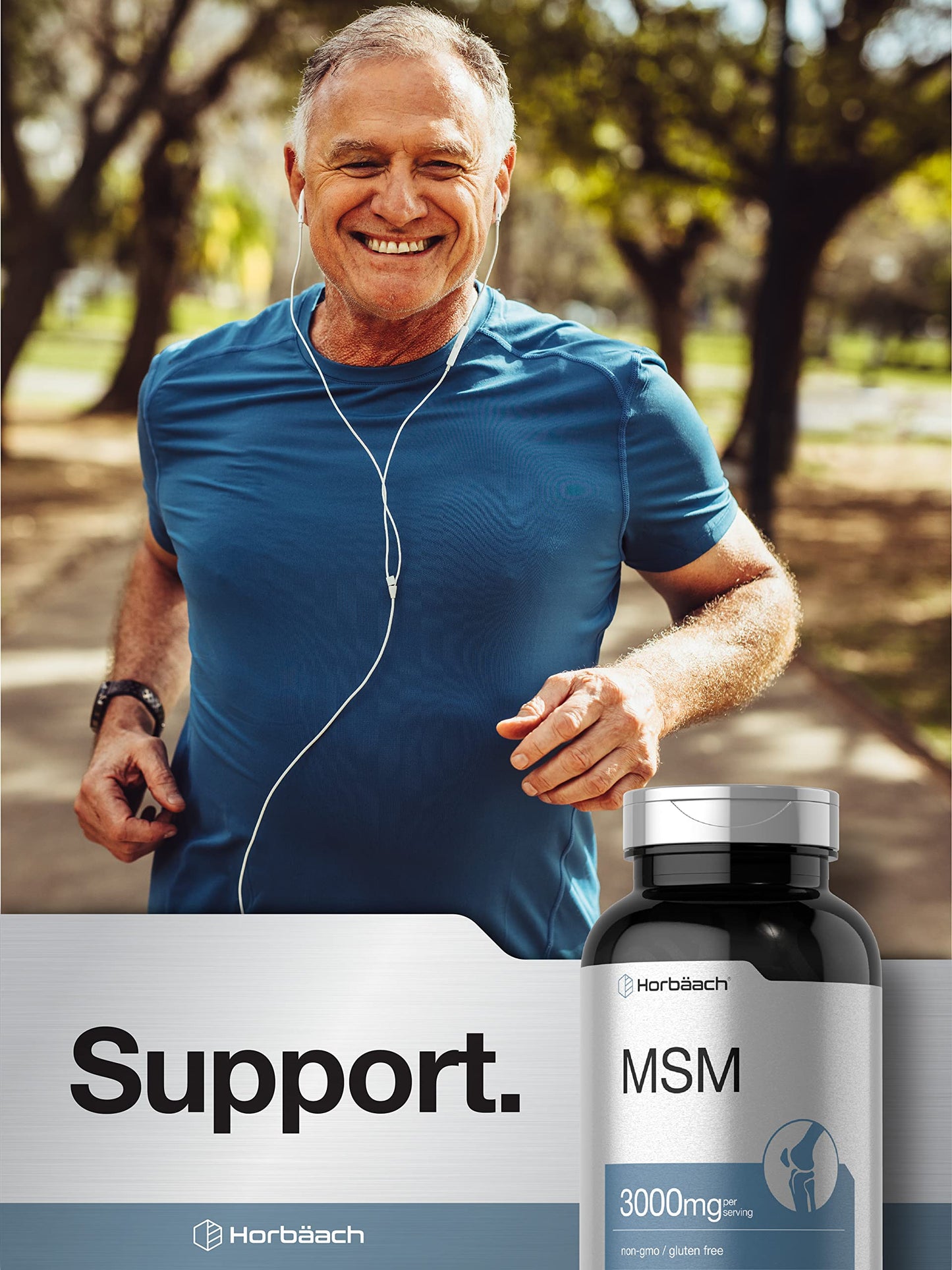 Horbäach MSM Supplement Caplets 300