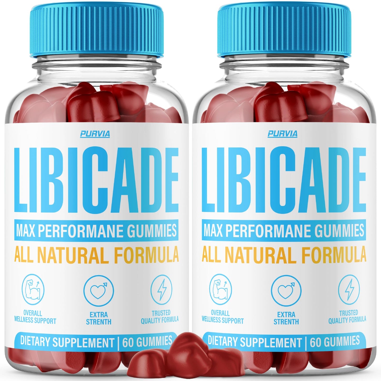 Purvia Libicade Gummies 120 Count