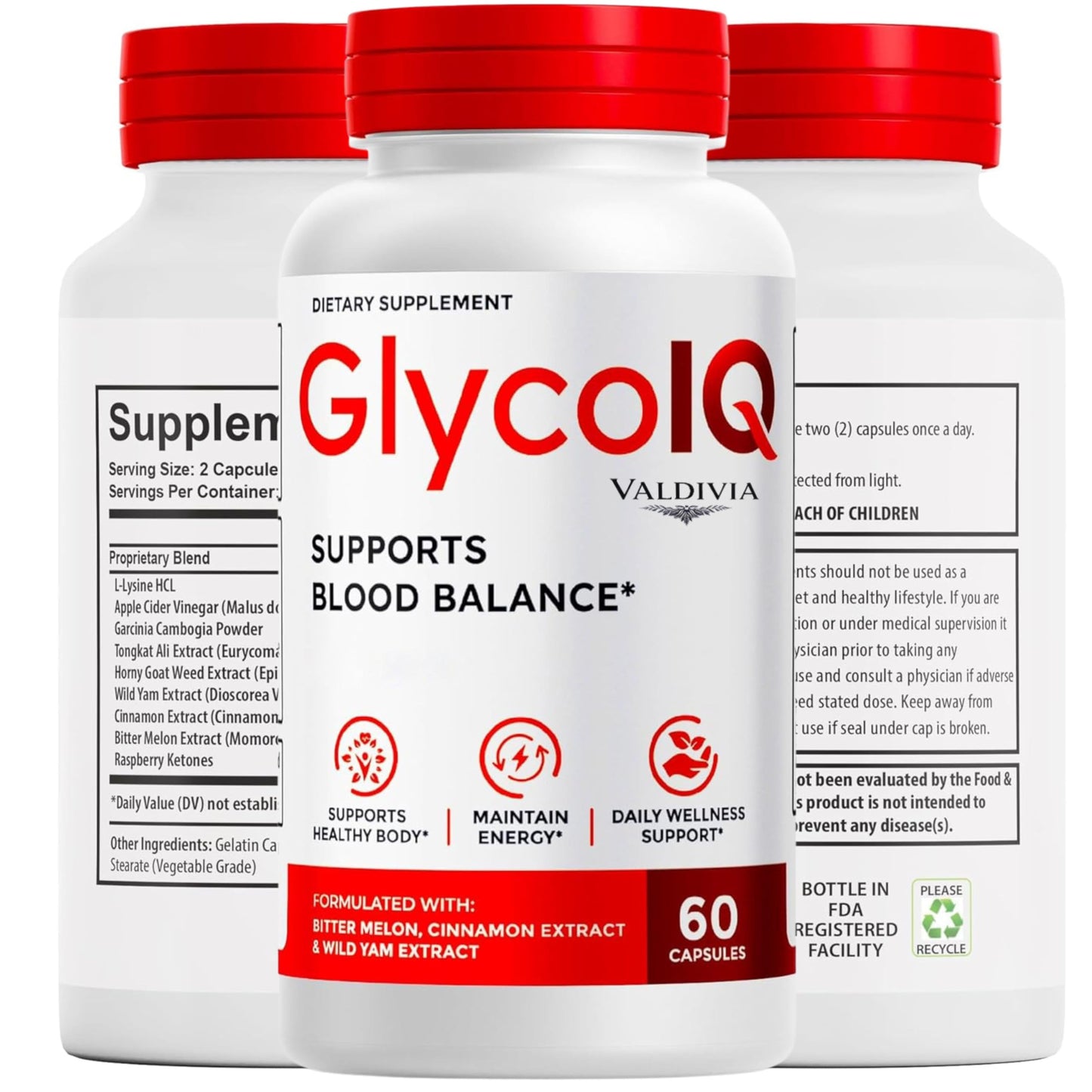 Valdivia GlycoIQ Capsules 60 Count