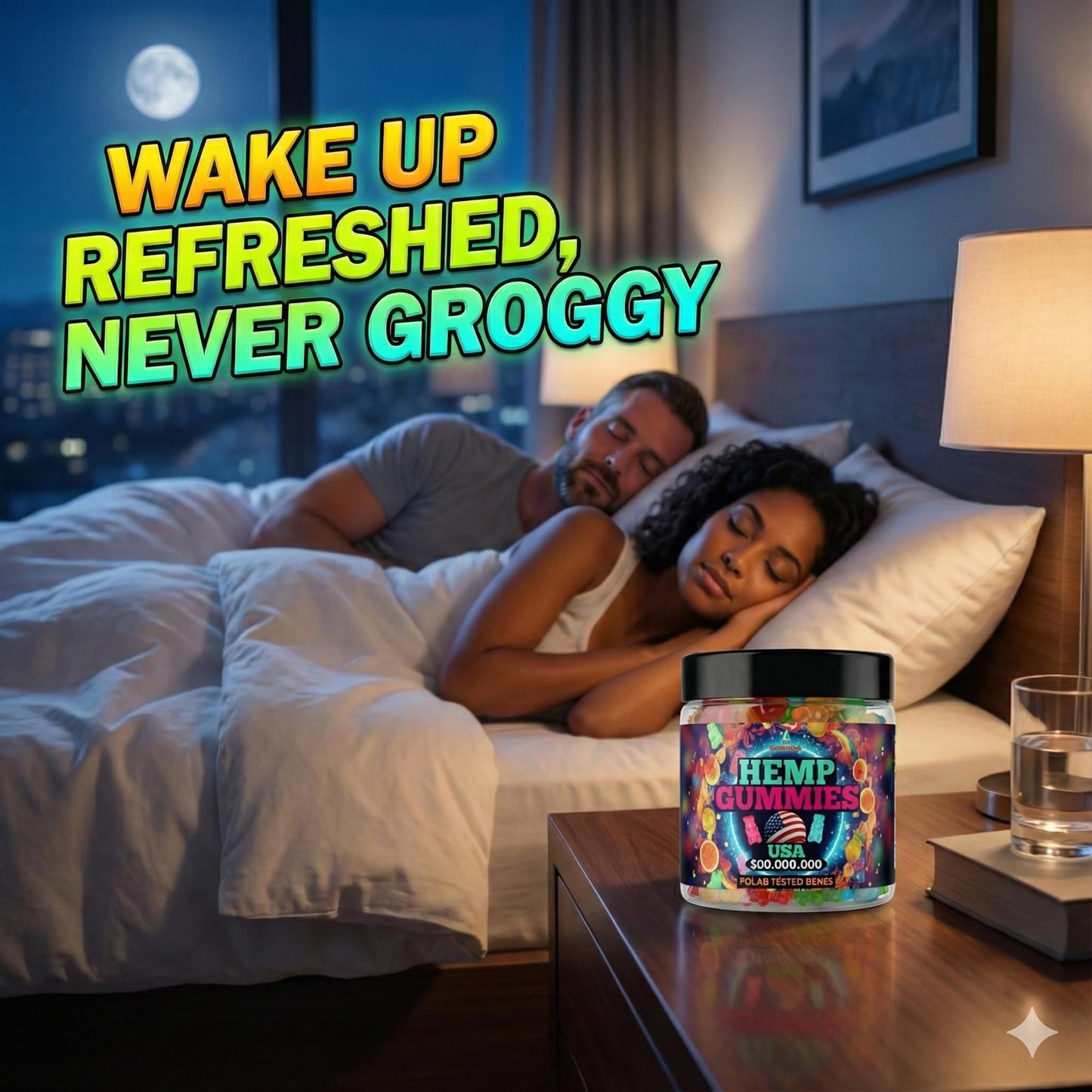 Healthergize Hemp Gummies for Adults Chewable 95 Count