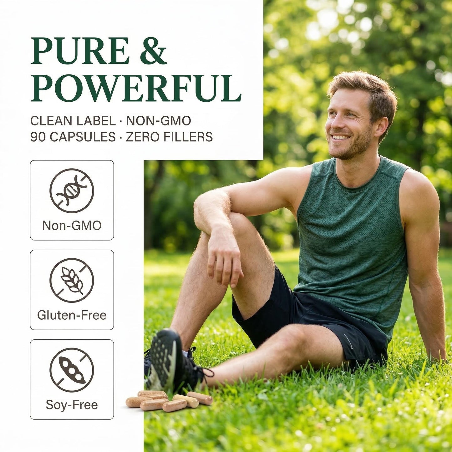 MORNING RISE Regenerative Beef Organ Blend 90 Capsules
