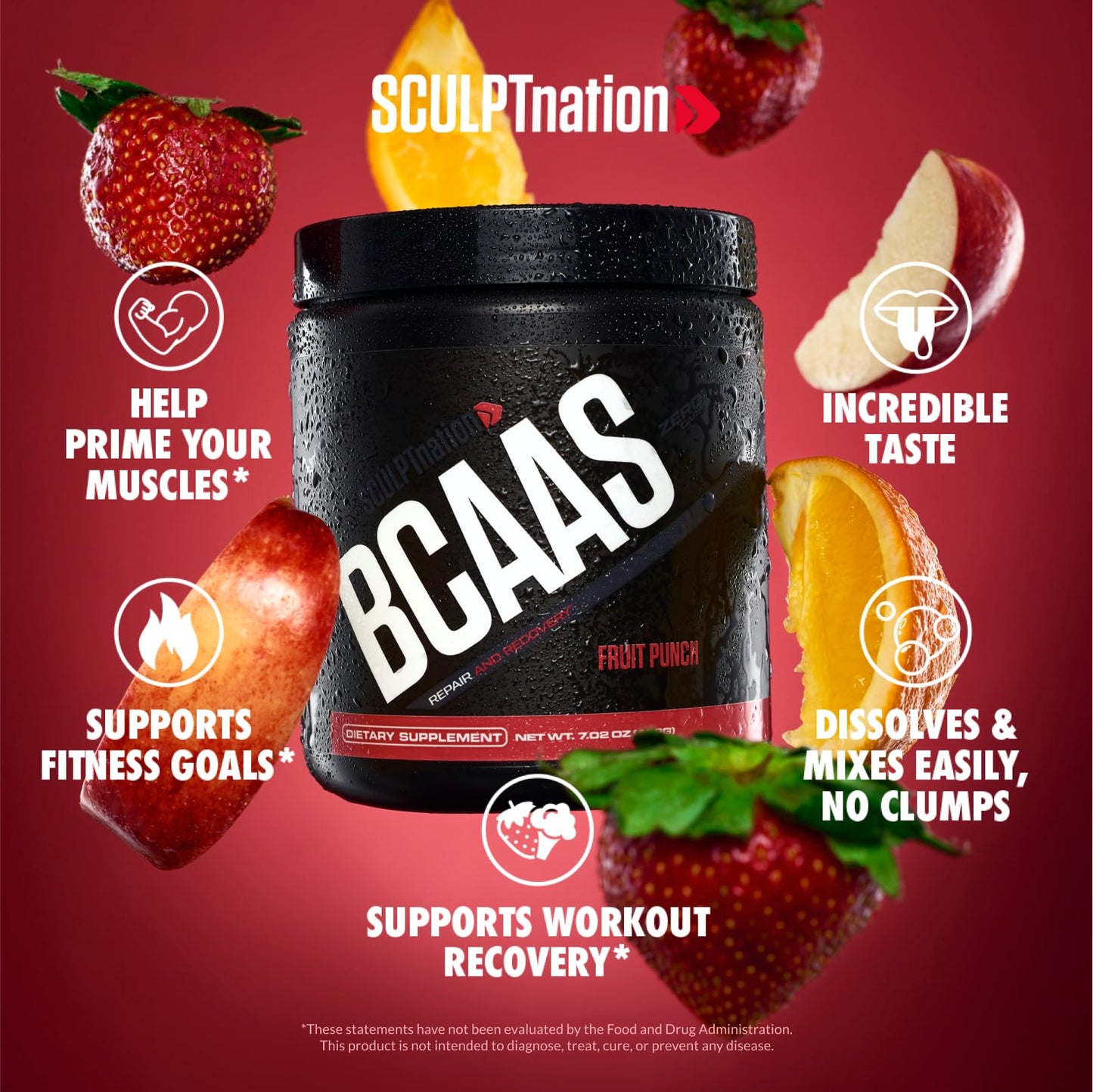 Sculpt Nation BCAA Powder 7.02