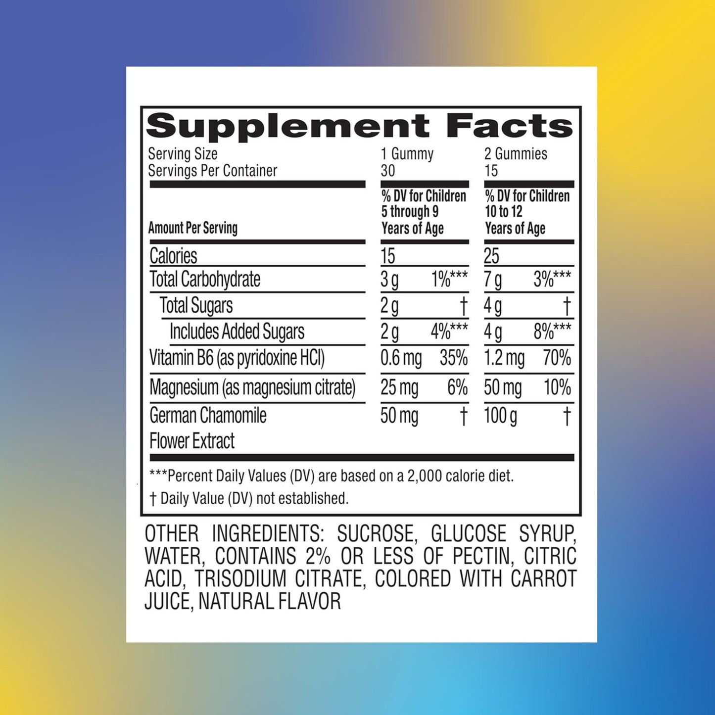 Zarbee's Kids Calm with Magnesium Gummies 30 Count