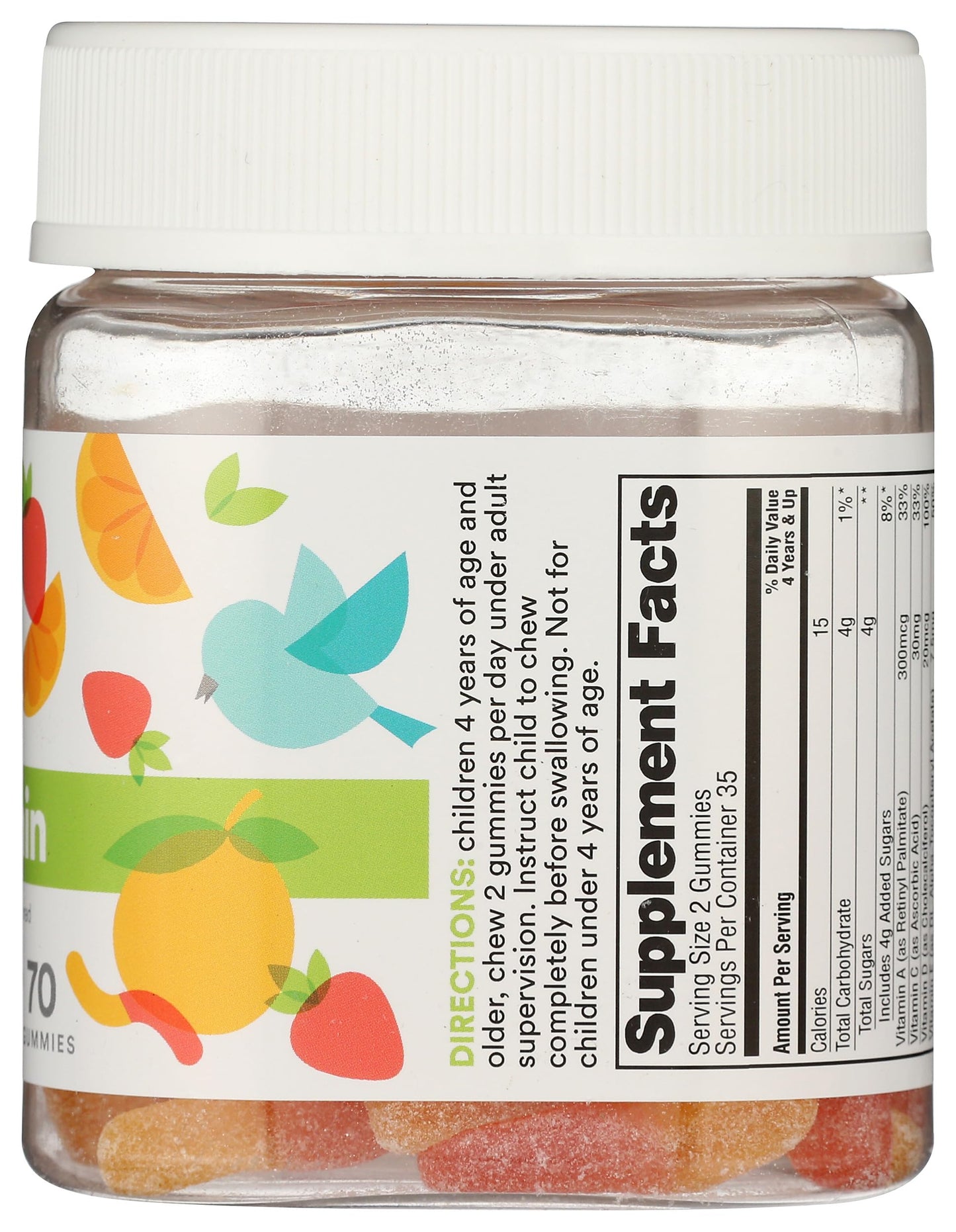 365 by Whole Foods Market Children's Multivitamin Gummies, 70 Count
