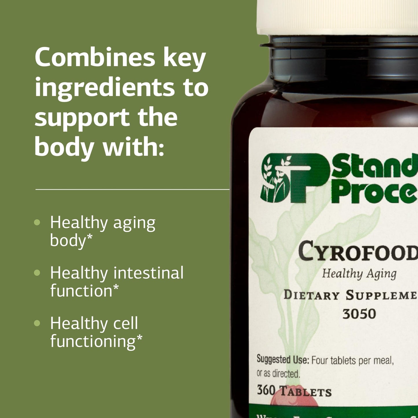 Standard Process Inc. Cyrofood 90 Tablets