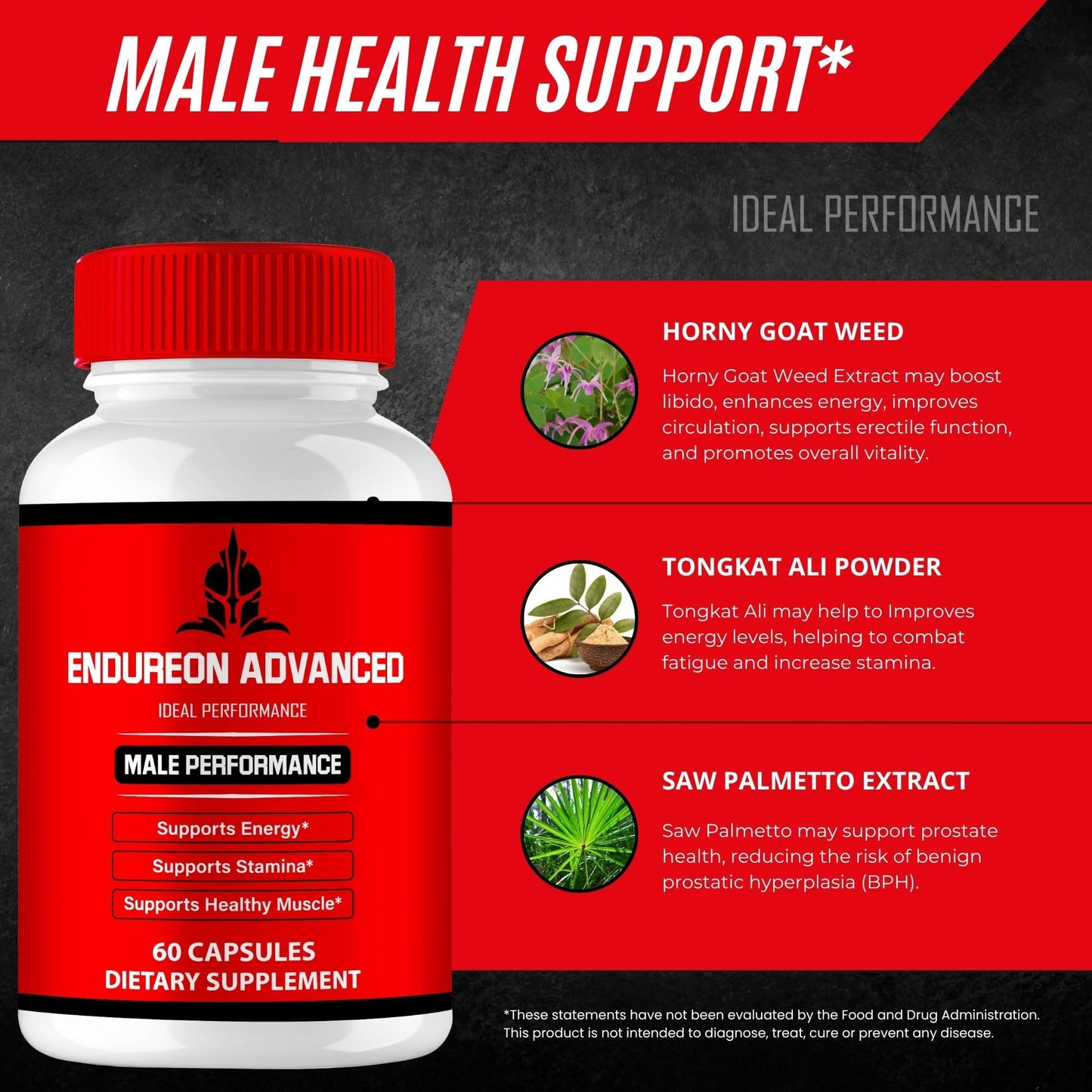 IDEAL PERFORMANCE Endureon Advanced Capsules, 120 Count