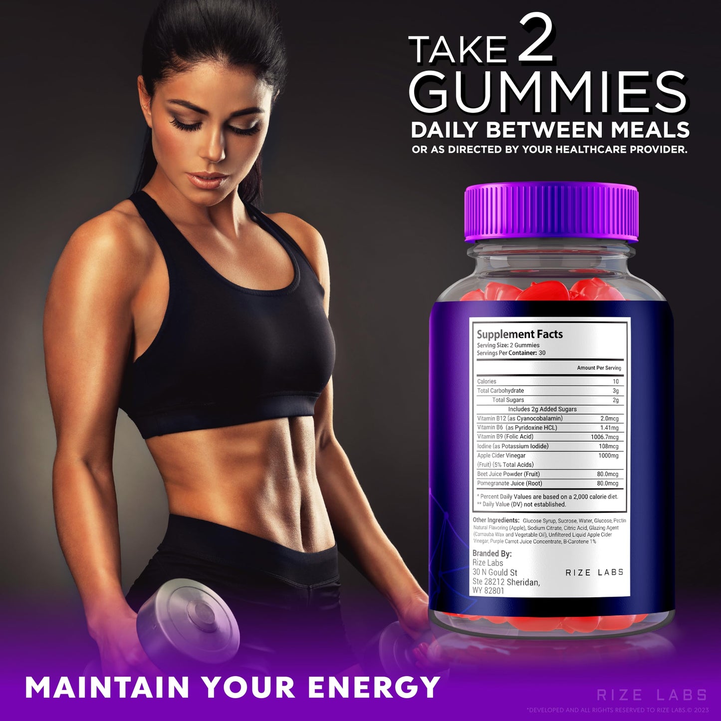 Rize Labs Royal Keto Gummies 300 Gummies