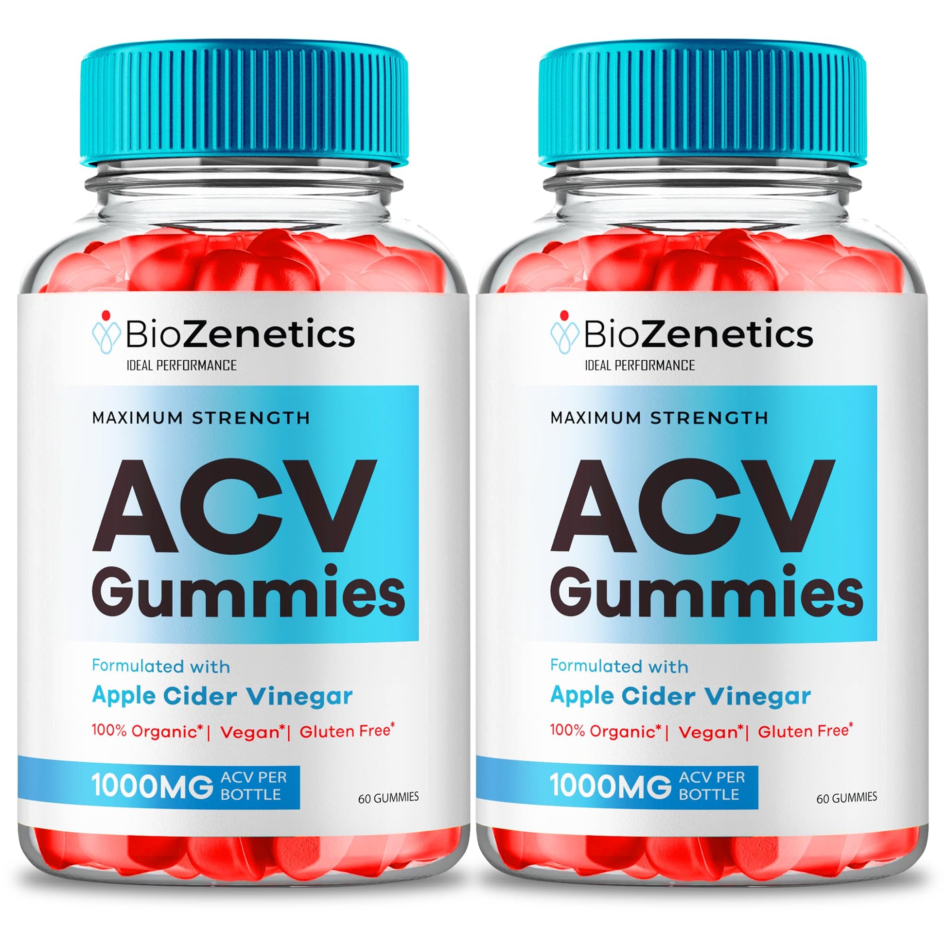 IDEAL PERFORMANCE BioZenetics Keto + ACV Gummies, 120 Gummies