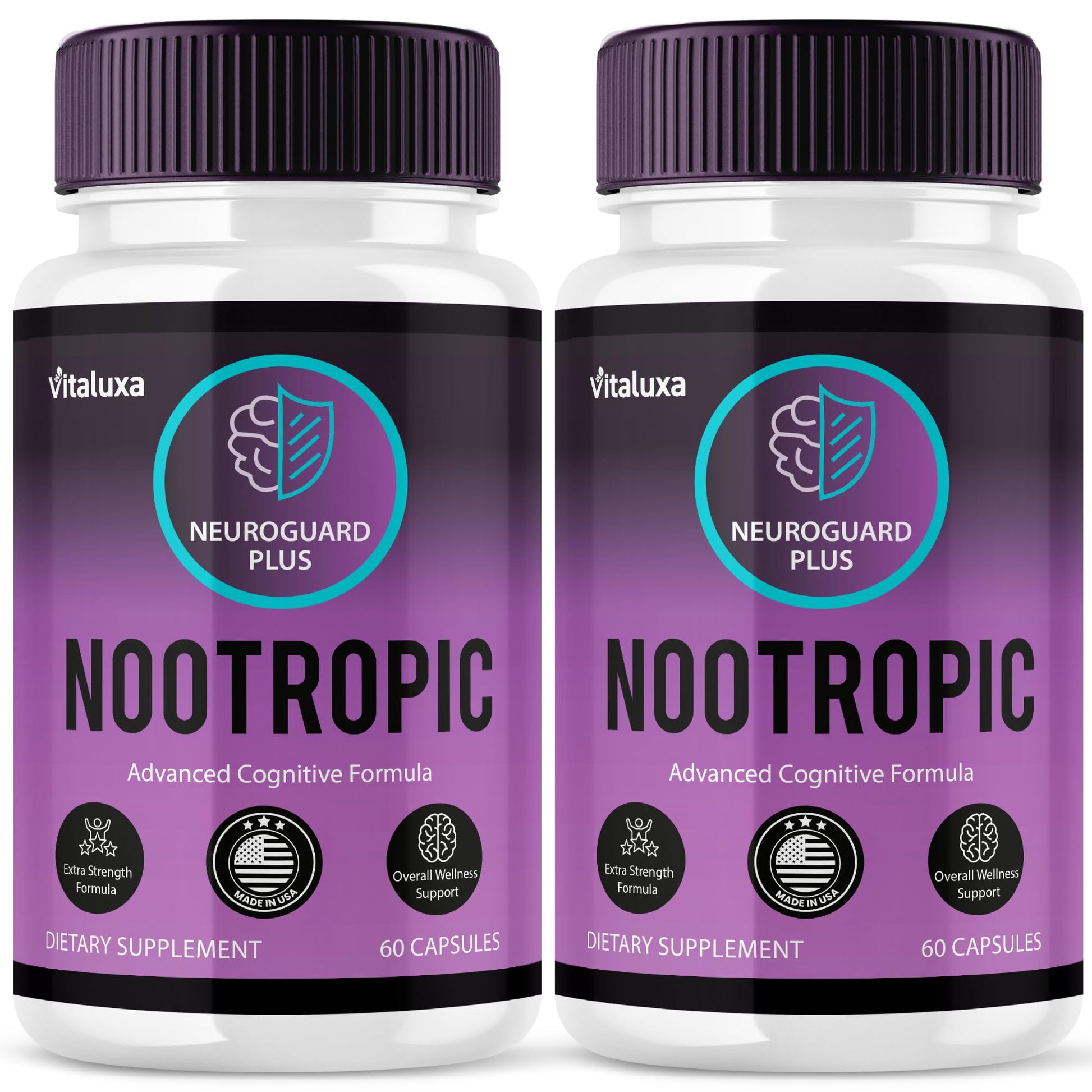 Vitaluxa Neuro Guard Brain Supplement Capsules 120
