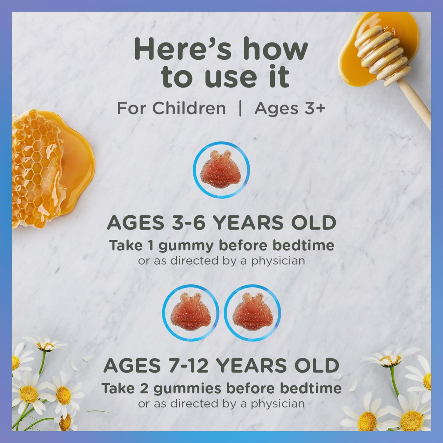 Zarbee's Gentle Bedtime Gummies for Kids 30 Count
