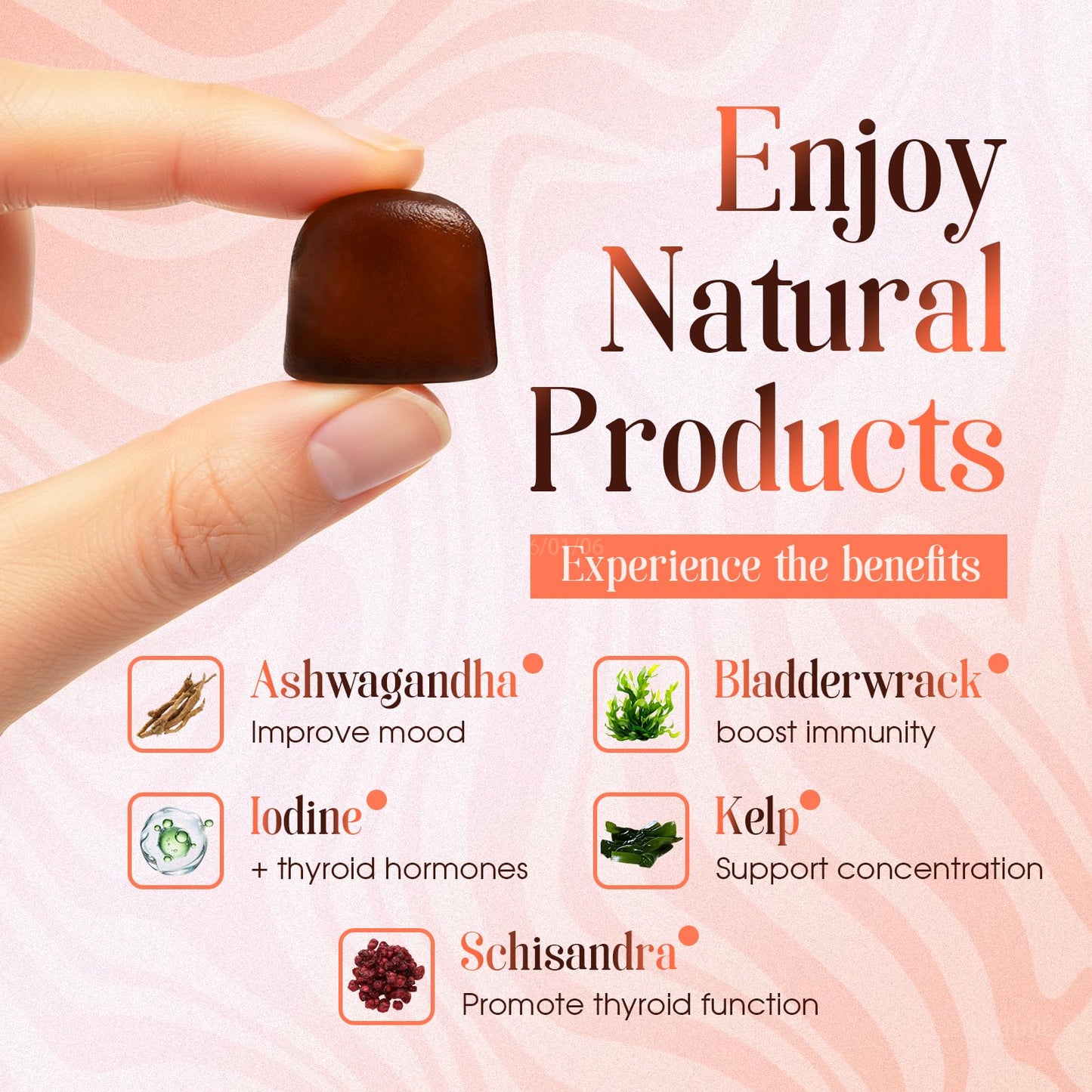 Hochornk Thyroid Gummies, 60 Gummies