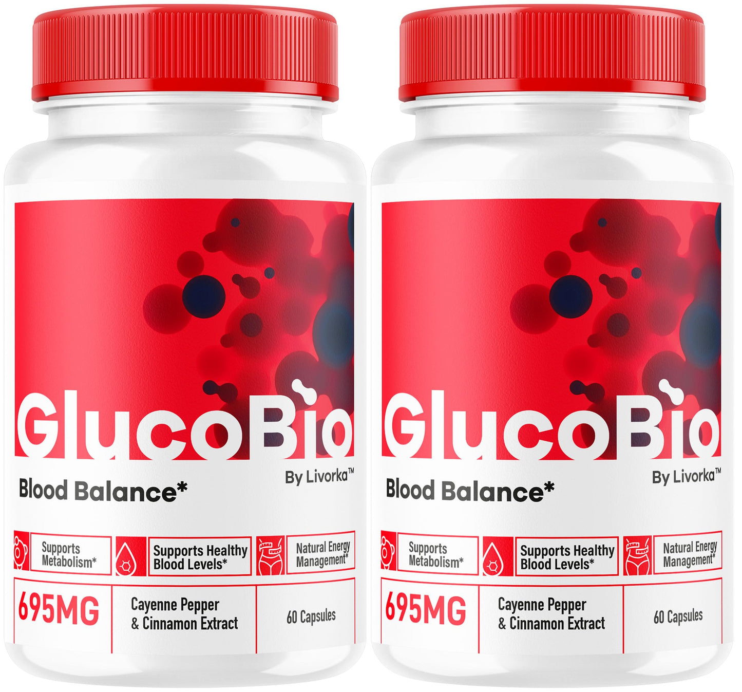 LIVORKA GlucoBio Capsules, 120 Capsules