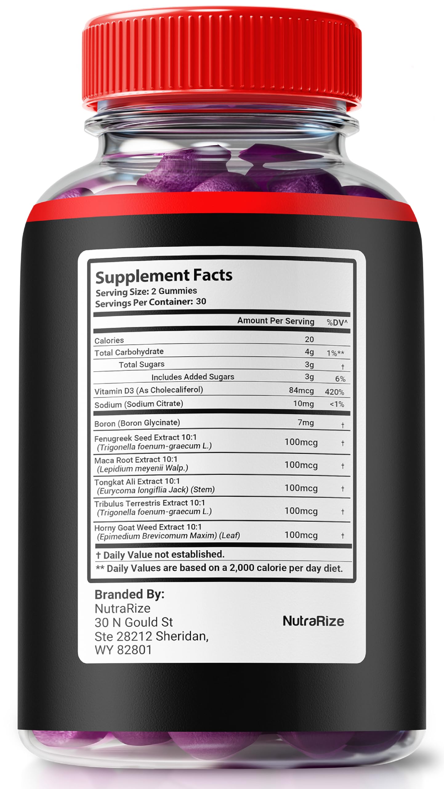NutraRize Surge Max Gummies 60 Count