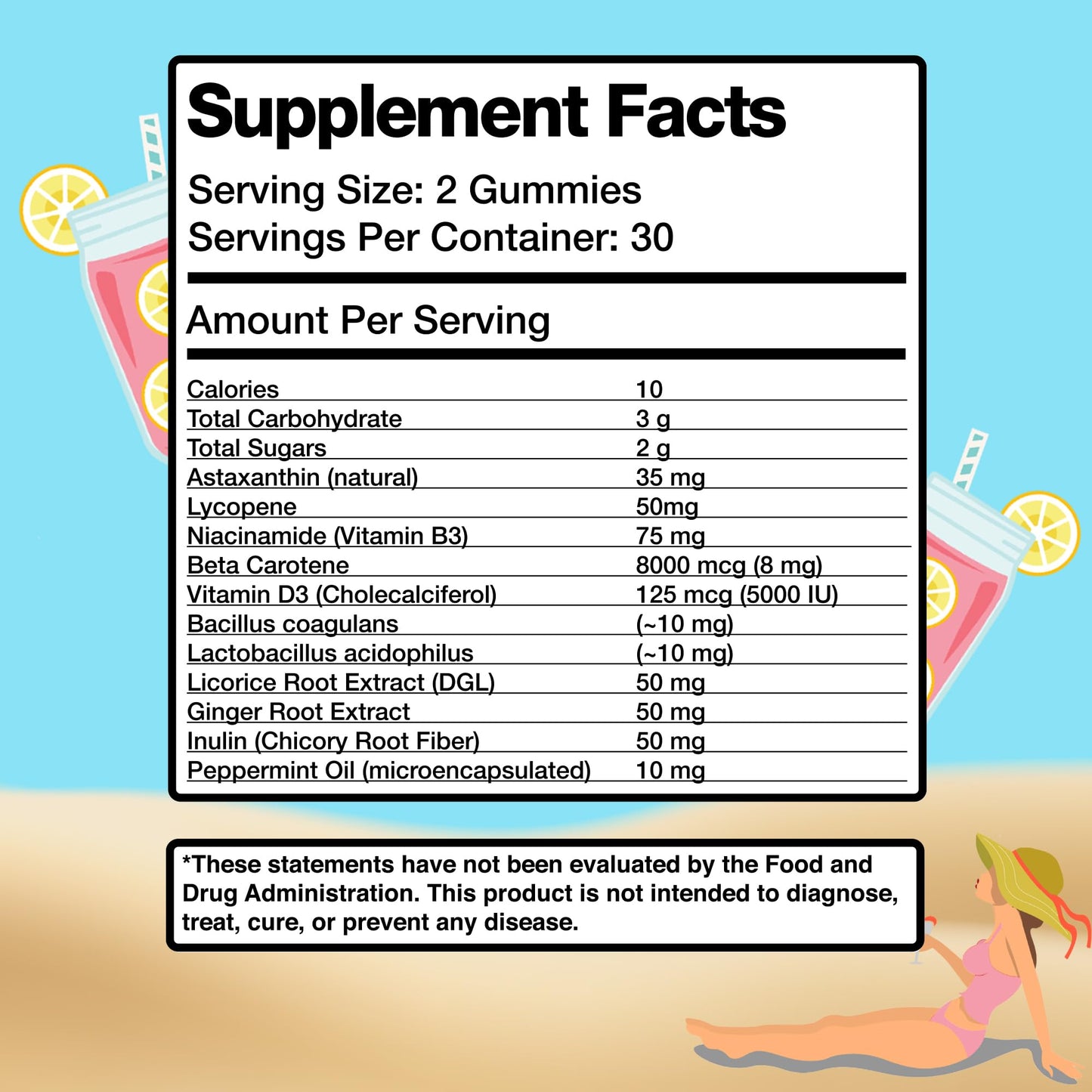 Thryv UVBites Tanning Gummies 60 Count
