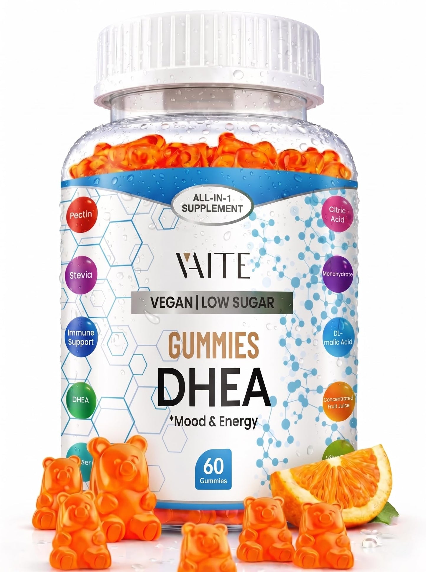 VAITE DHEA 50mg Gummies – 60 Chews