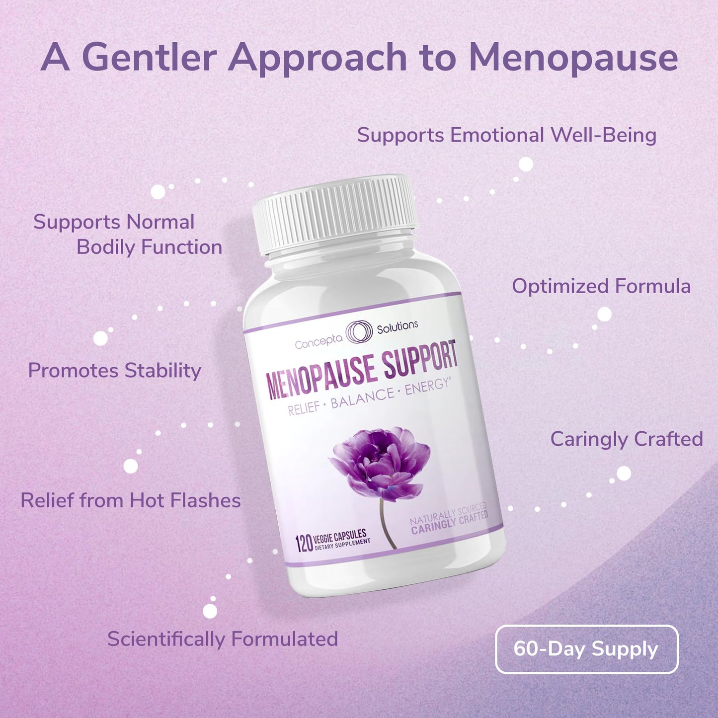 Concepta Solutions Menopause Support Capsules 120 Capsules