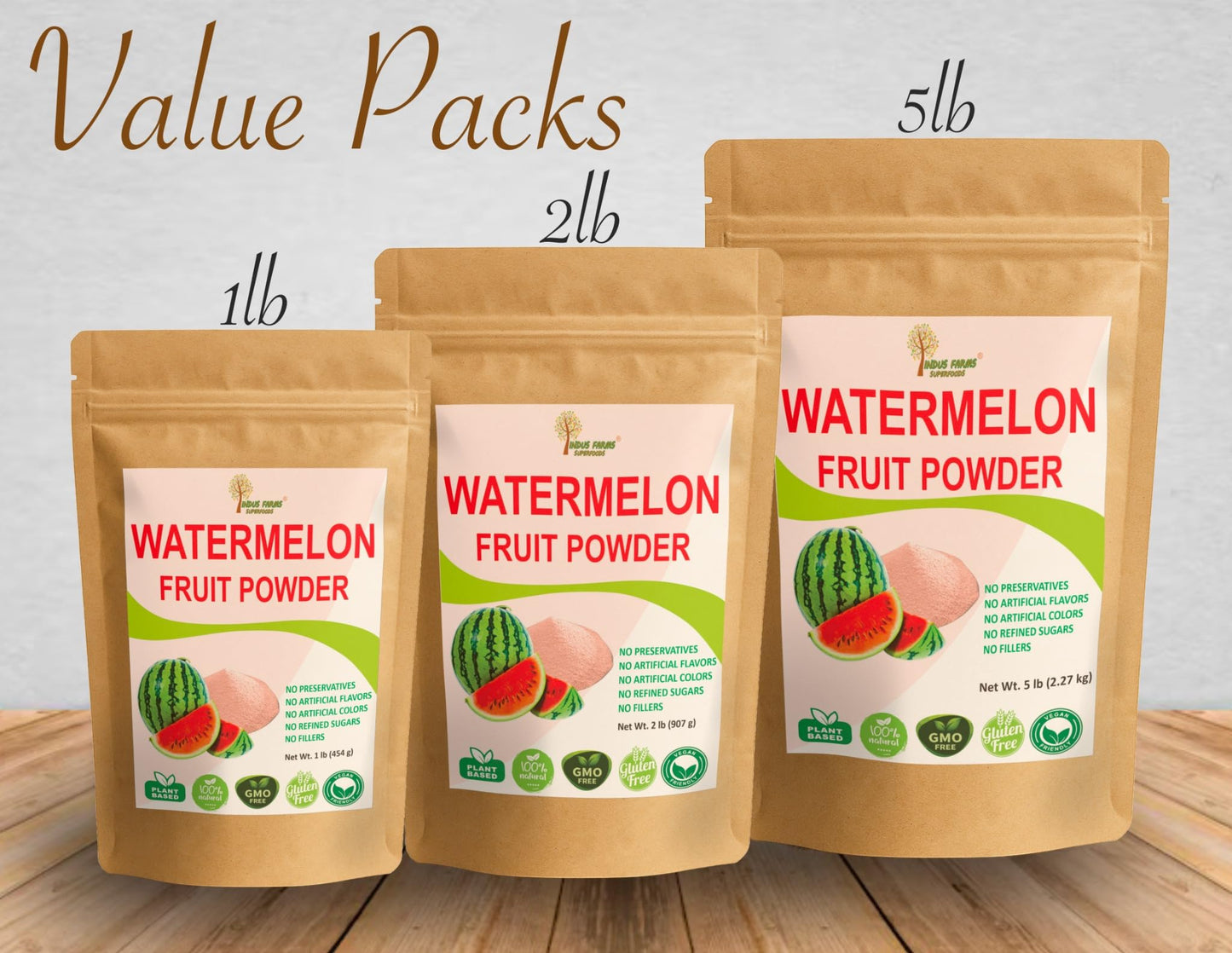 Indus Farms Superfoods Watermelon Fruit Powder Powder 8 oz