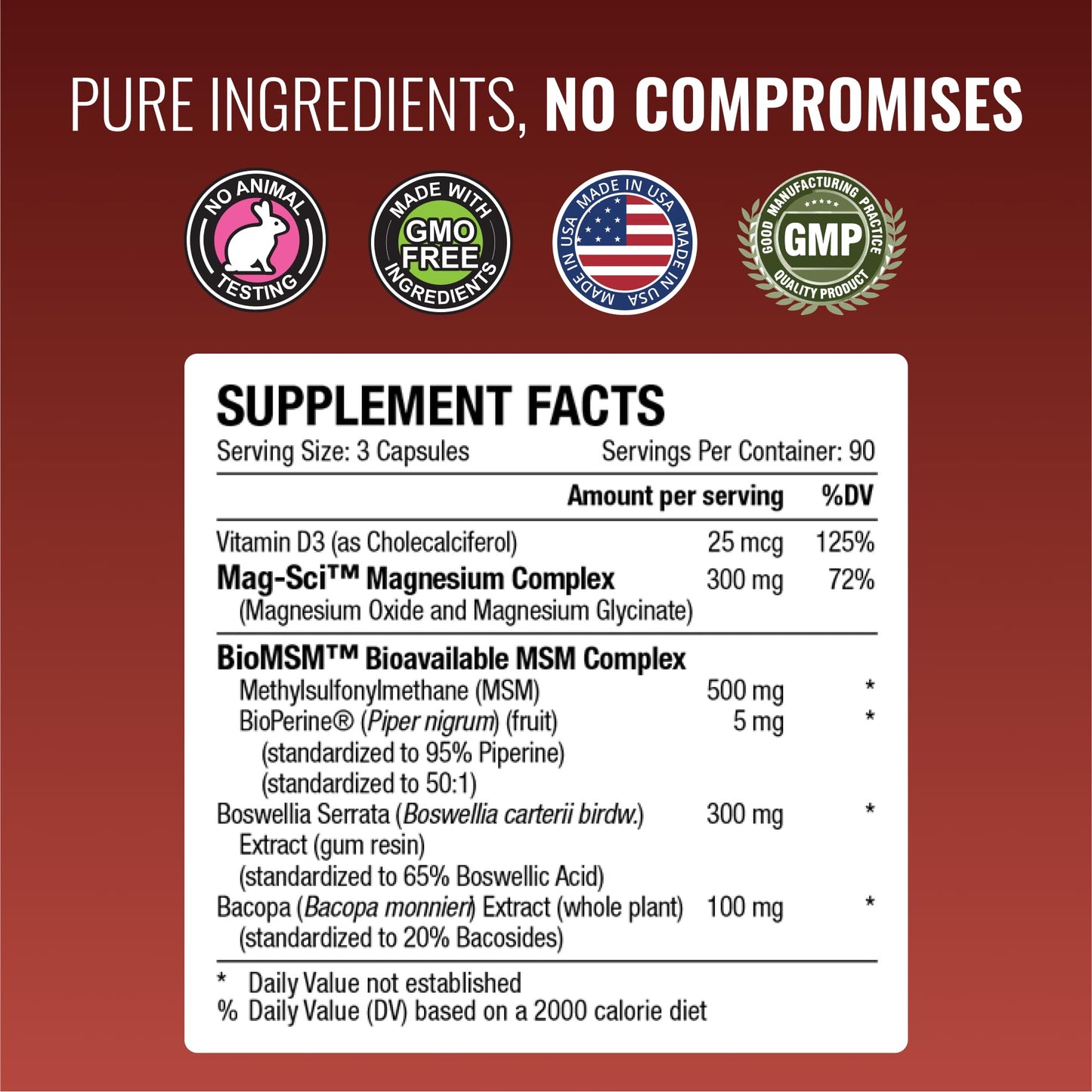 Approved Science Fibroprin 540 Capsules