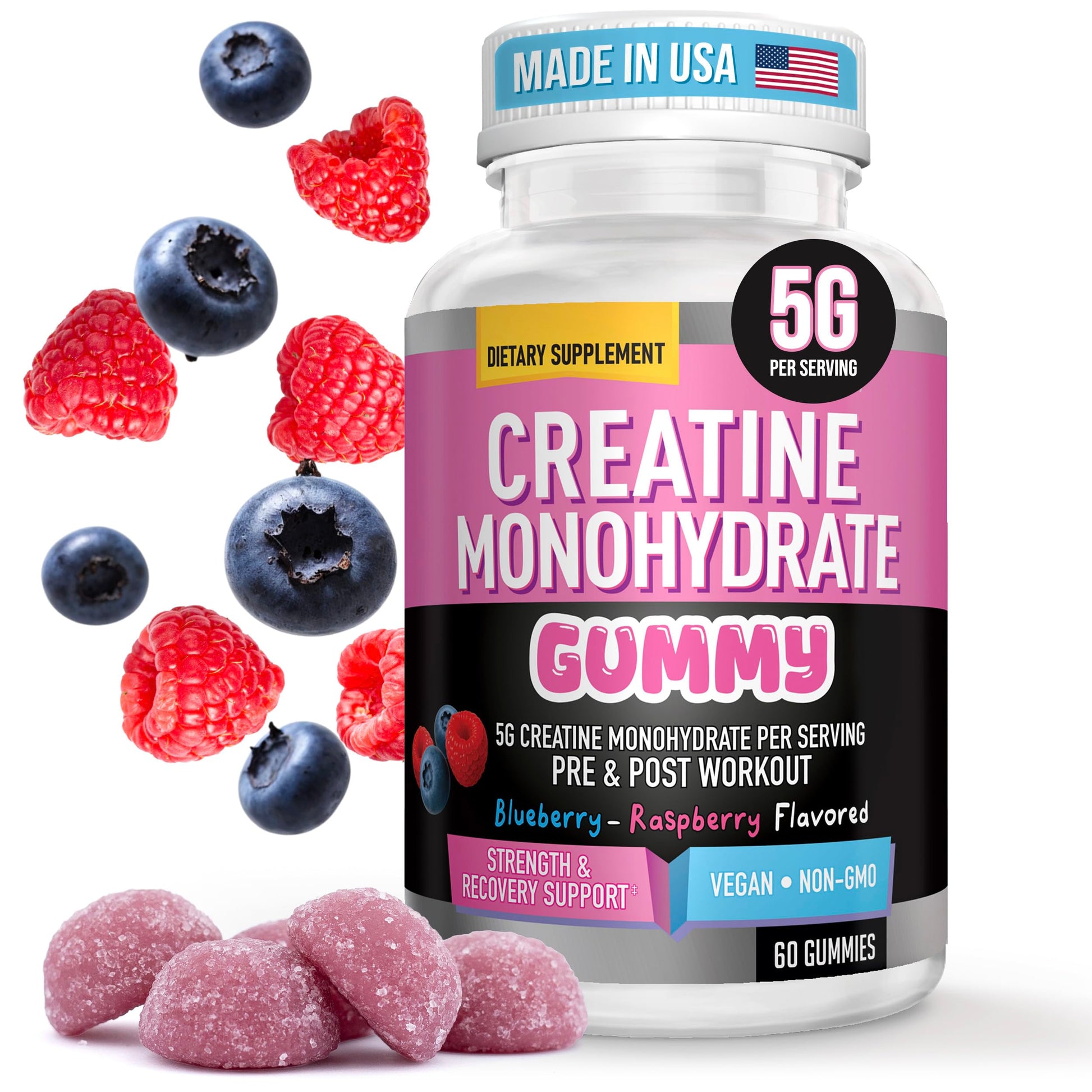 Helix Heal Creatine Gummies 60 Gummies