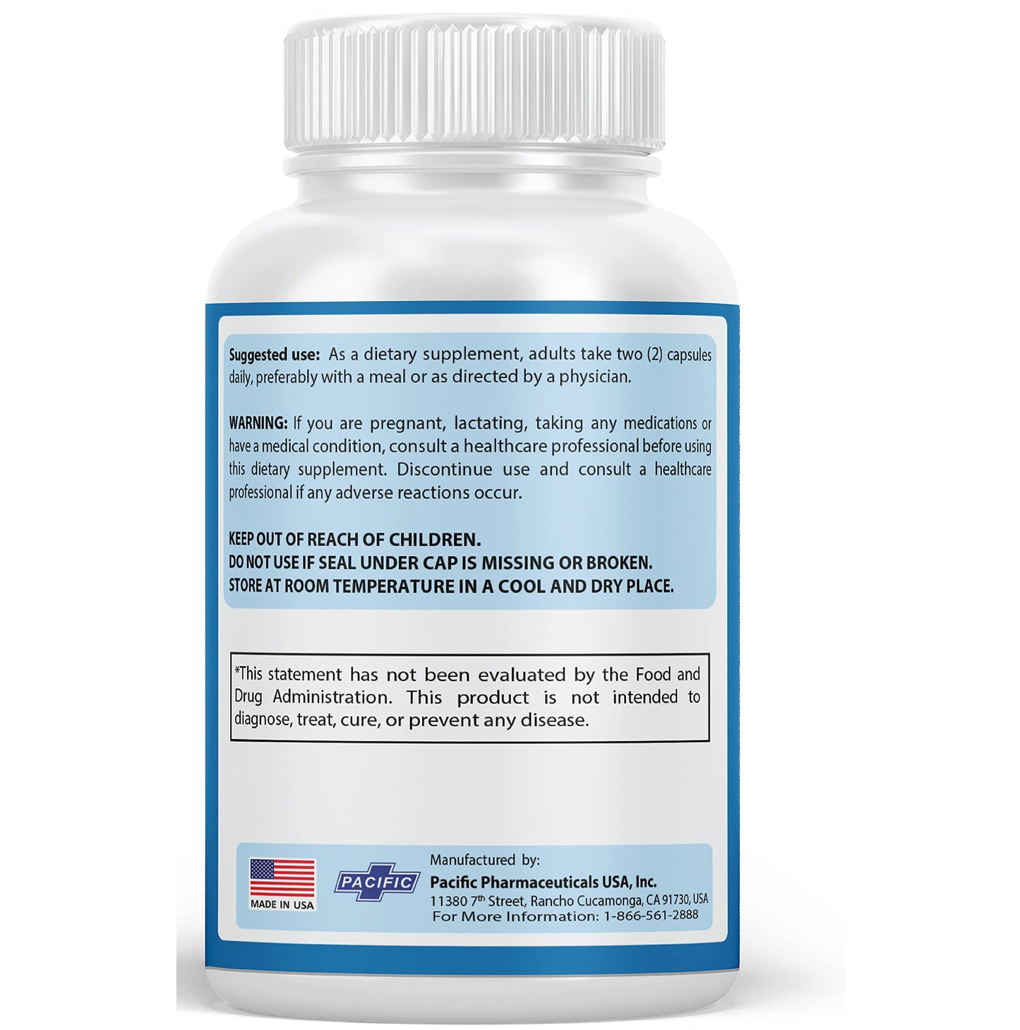 Pacific Nature's Milk Thistle Extract 250 Capsules