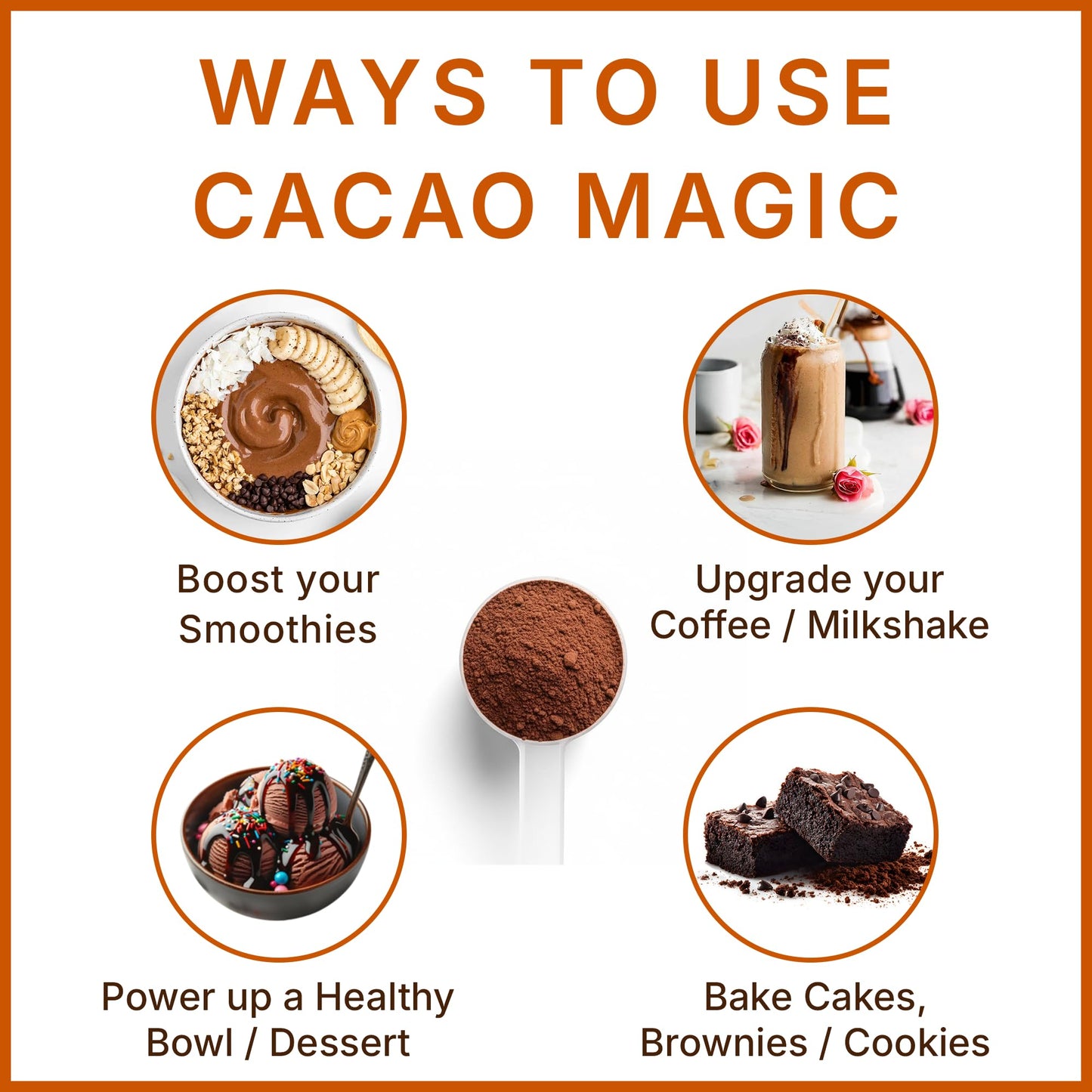 MEGAPLANTS Cacao Magic Mushroom Hot Chocolate & Coffee Alternative Powder 5.3 Ounce