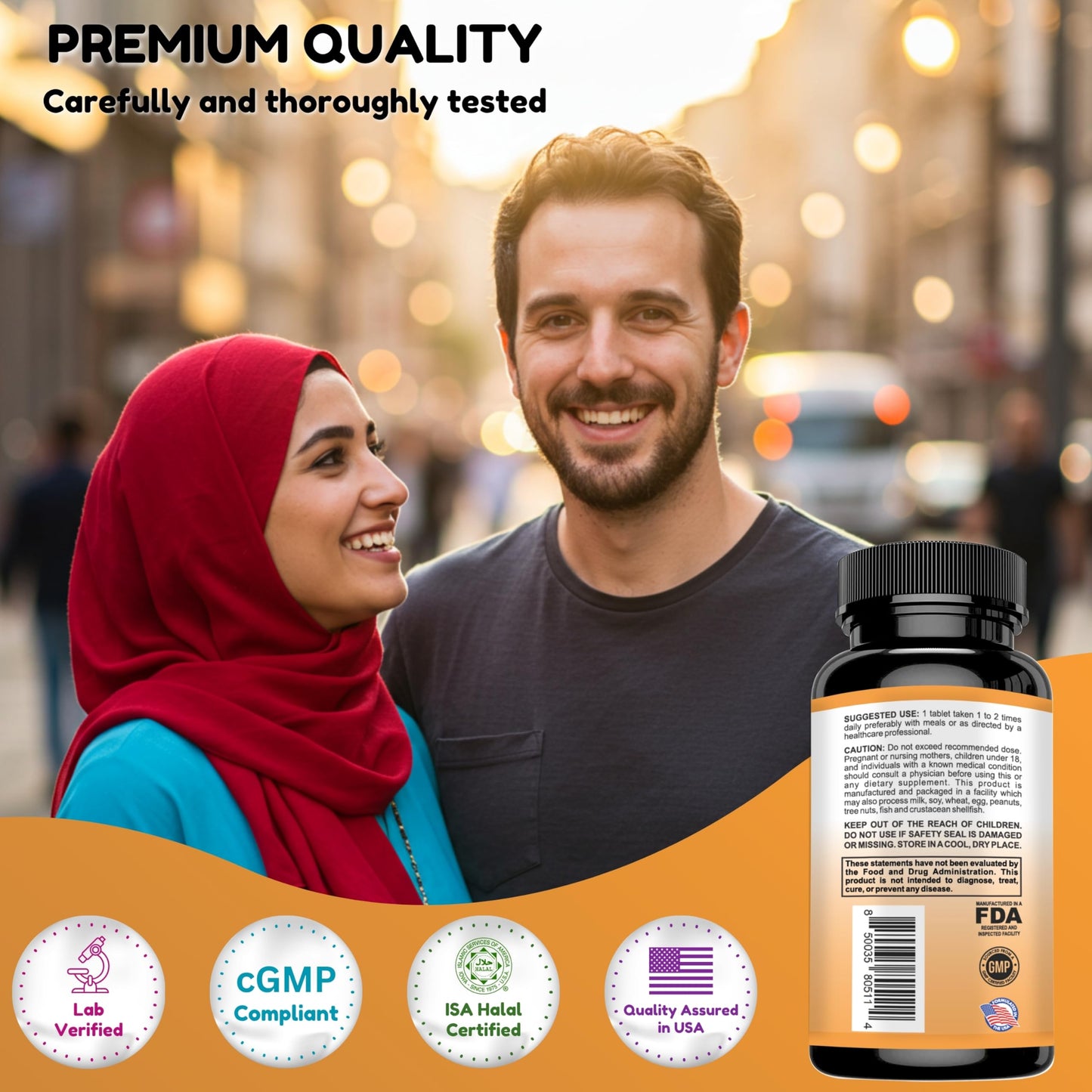 SHIFAA NUTRITION Vitamin C-1000mg Tablets, 60 Count