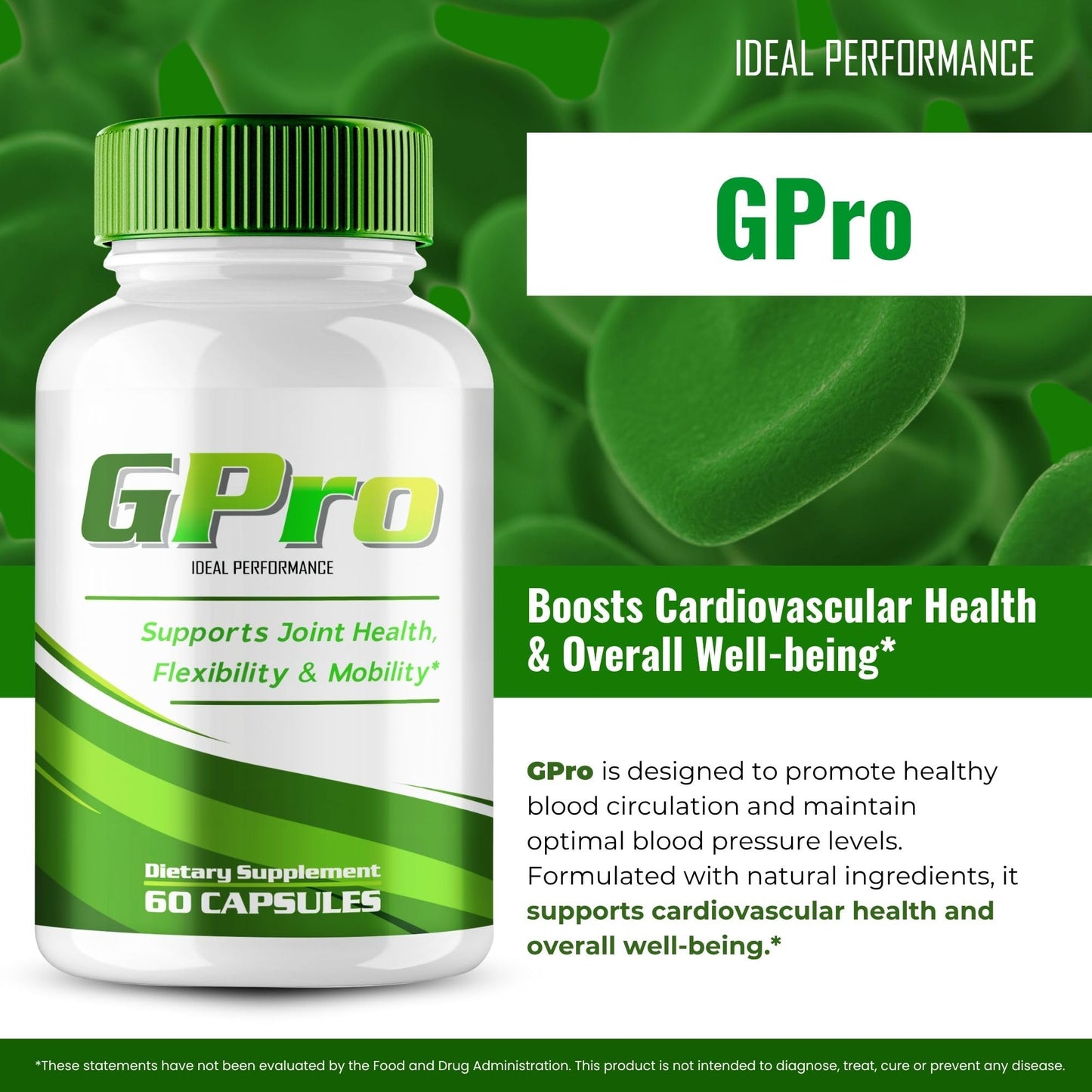 IDEAL PERFORMANCE GPro Capsules 180 capsules