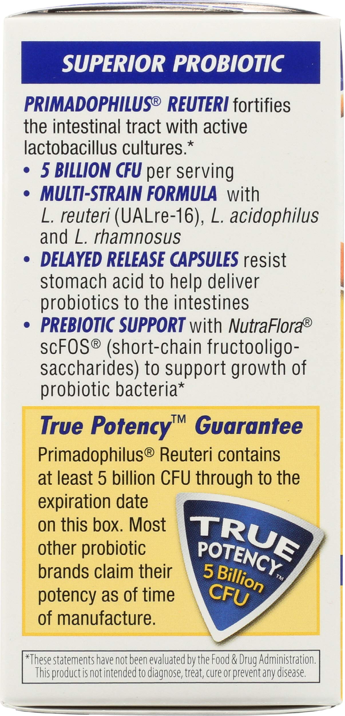 Nature's Way Primadophilus Reuteri 90 Capsules