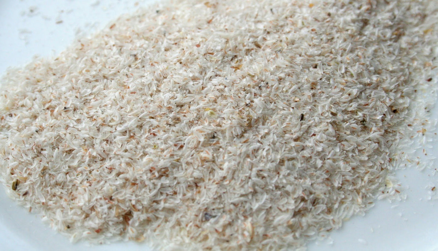 Prescribed For Life Psyllium Powder 85% Husk, Natural Non-GMO Seed Husk Powder, Plantago ovata, 11.99 oz