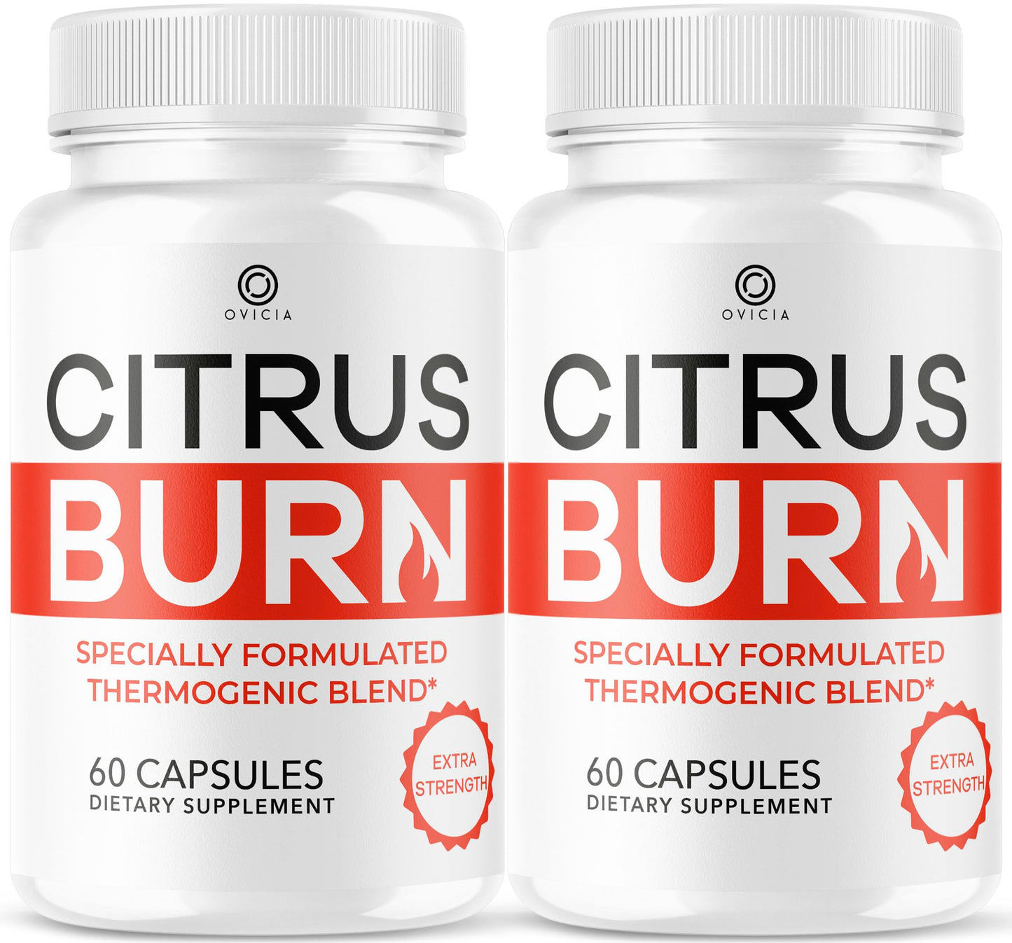 OVICIA CitrusBurn Capsules, 120 Capsules