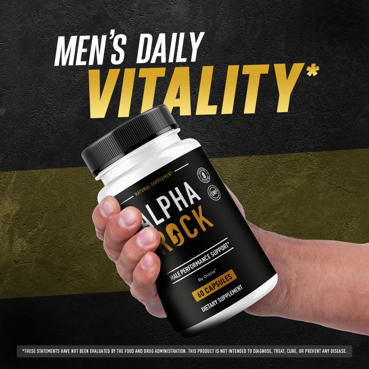 OVICIA Alpha Rock Capsules 180 Capsules