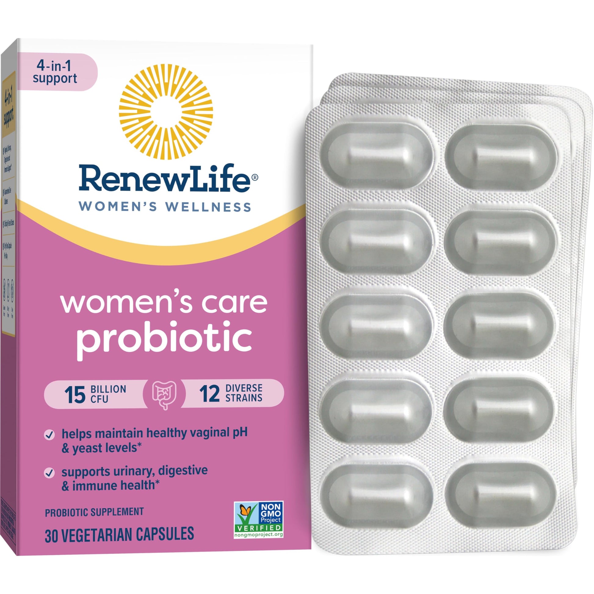 Renew Life Women's Probiotic Capsules, 30 Count