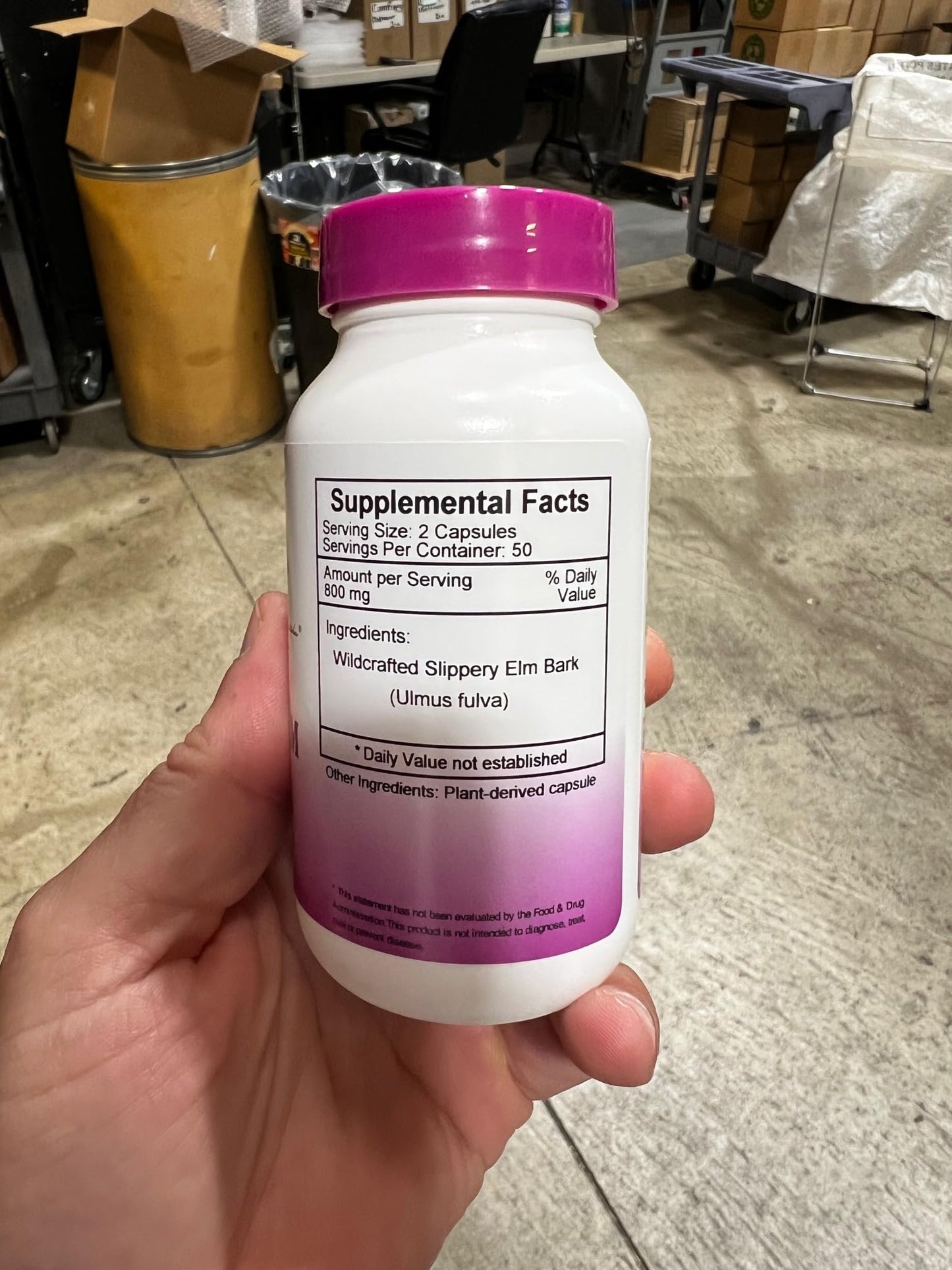 Christopher's Original Formulas Slippery Elm Natural Digestive Support 100 Capsules