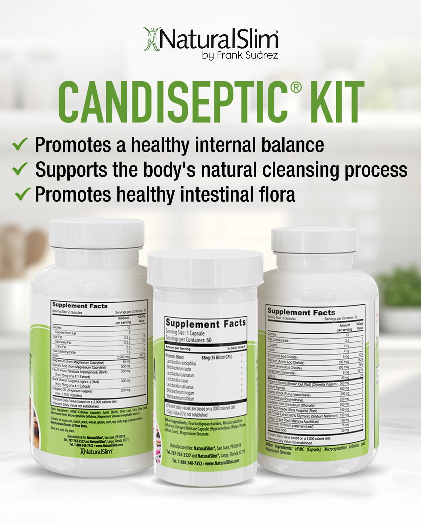 NaturalSlim Candiseptic Kit Capsule 1