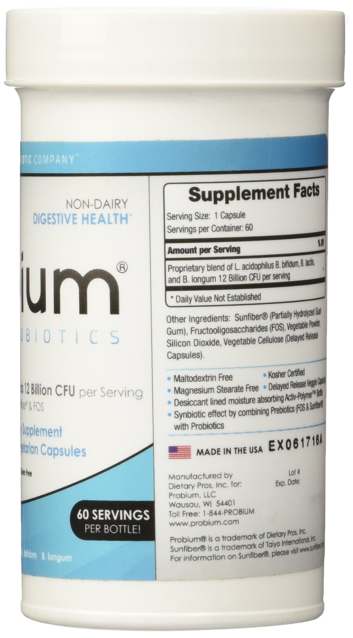 Probium Multi Blend 12 B Capsules 60 Count