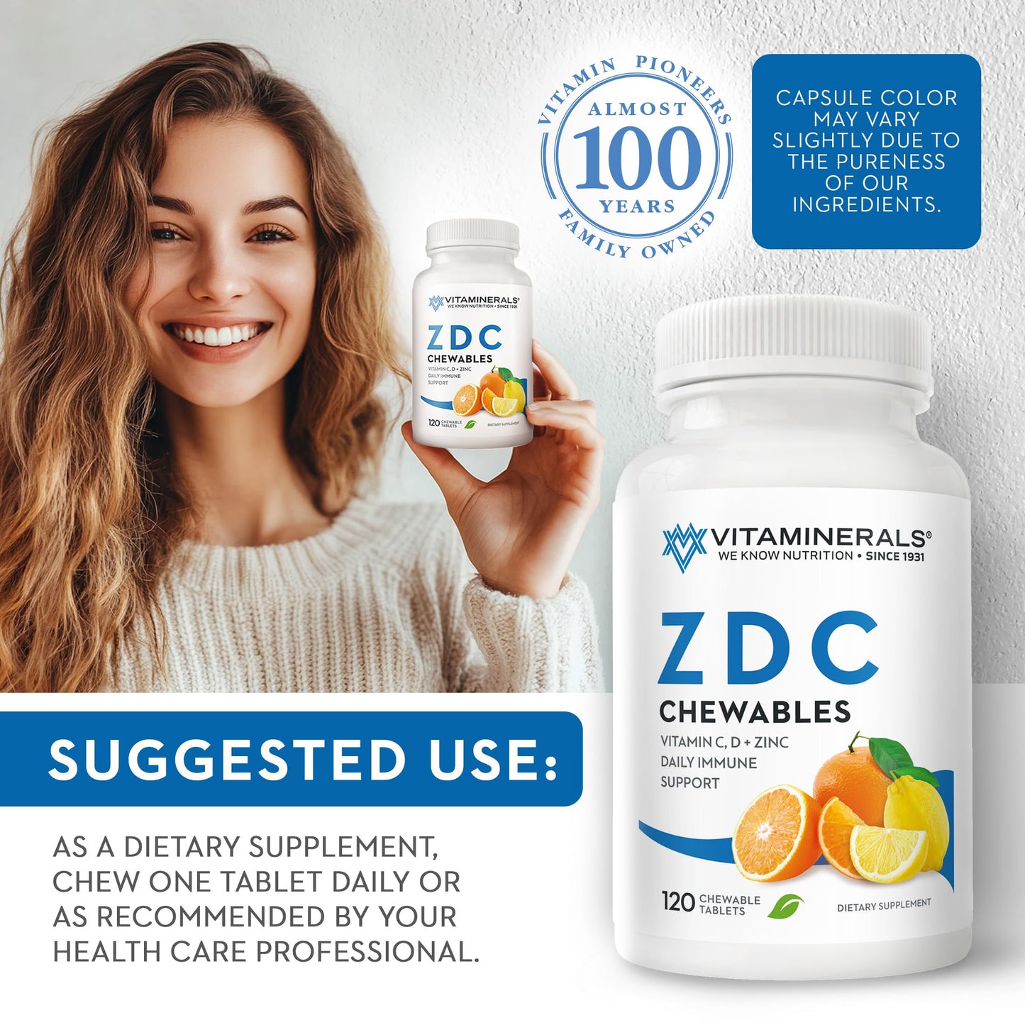 Vitaminerals 106 Z D C 120 Tablets