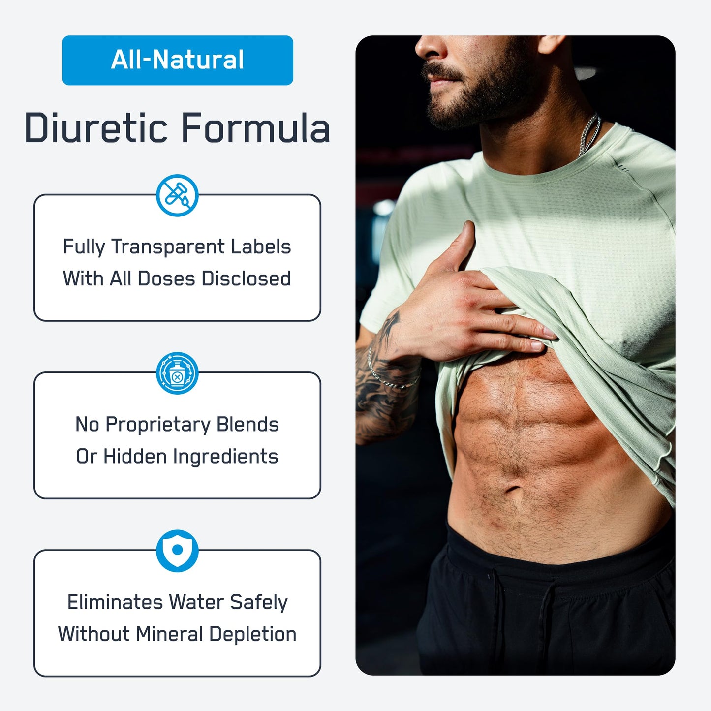 SteelFit Hydra Steel Diuretic Water Pills Capsule 80 Count