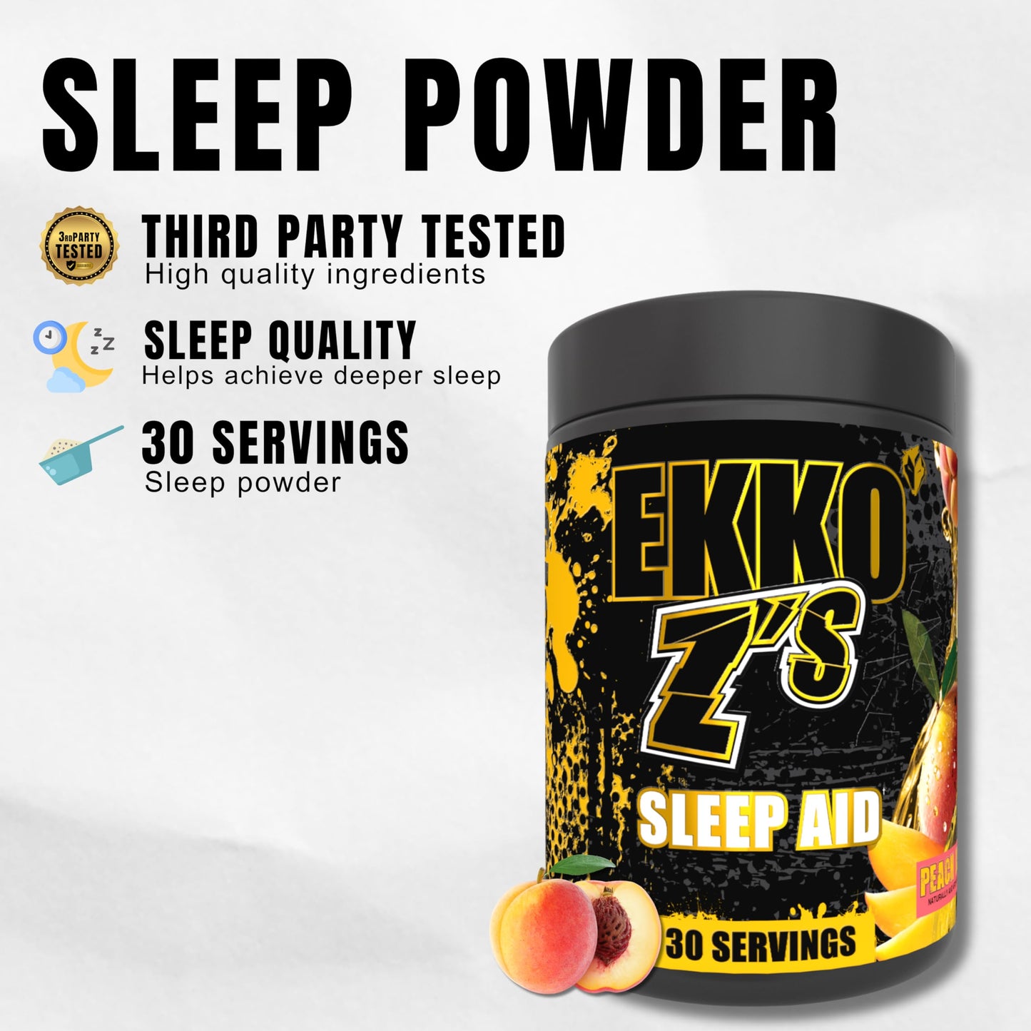 Ekkovision Ekko Z'S Sleep Aid Formula Powder 13.76 Ounce