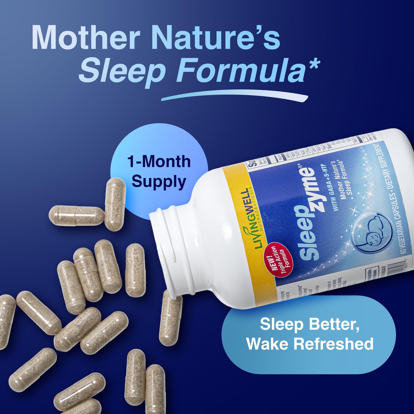 HEAL-N-SOOTHE Sleepzyme & Joint Mobility Capsules 150